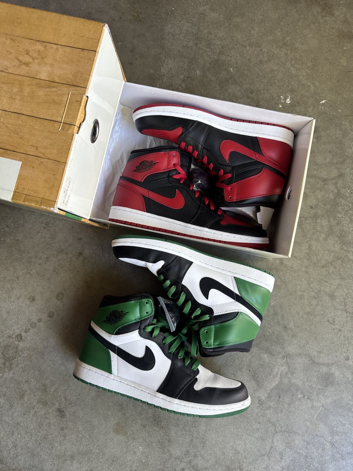 2009 Nike Air Jordan 1 DMP Pack Retro High Bulls Celtics