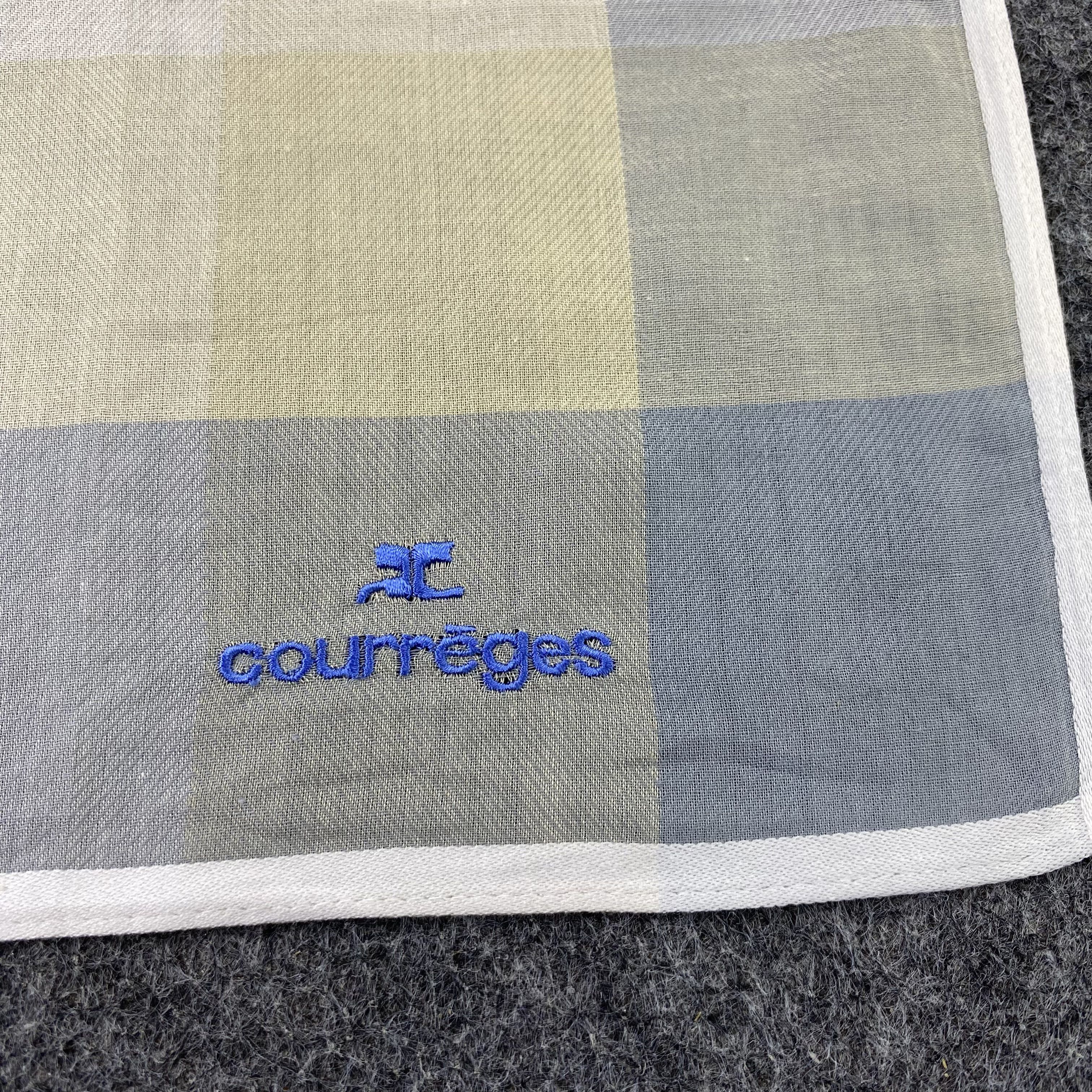 Courreges Courreges Handkerchief / Bandana / Neckerchief-B1550 Size ONE SIZE - 7 Thumbnail