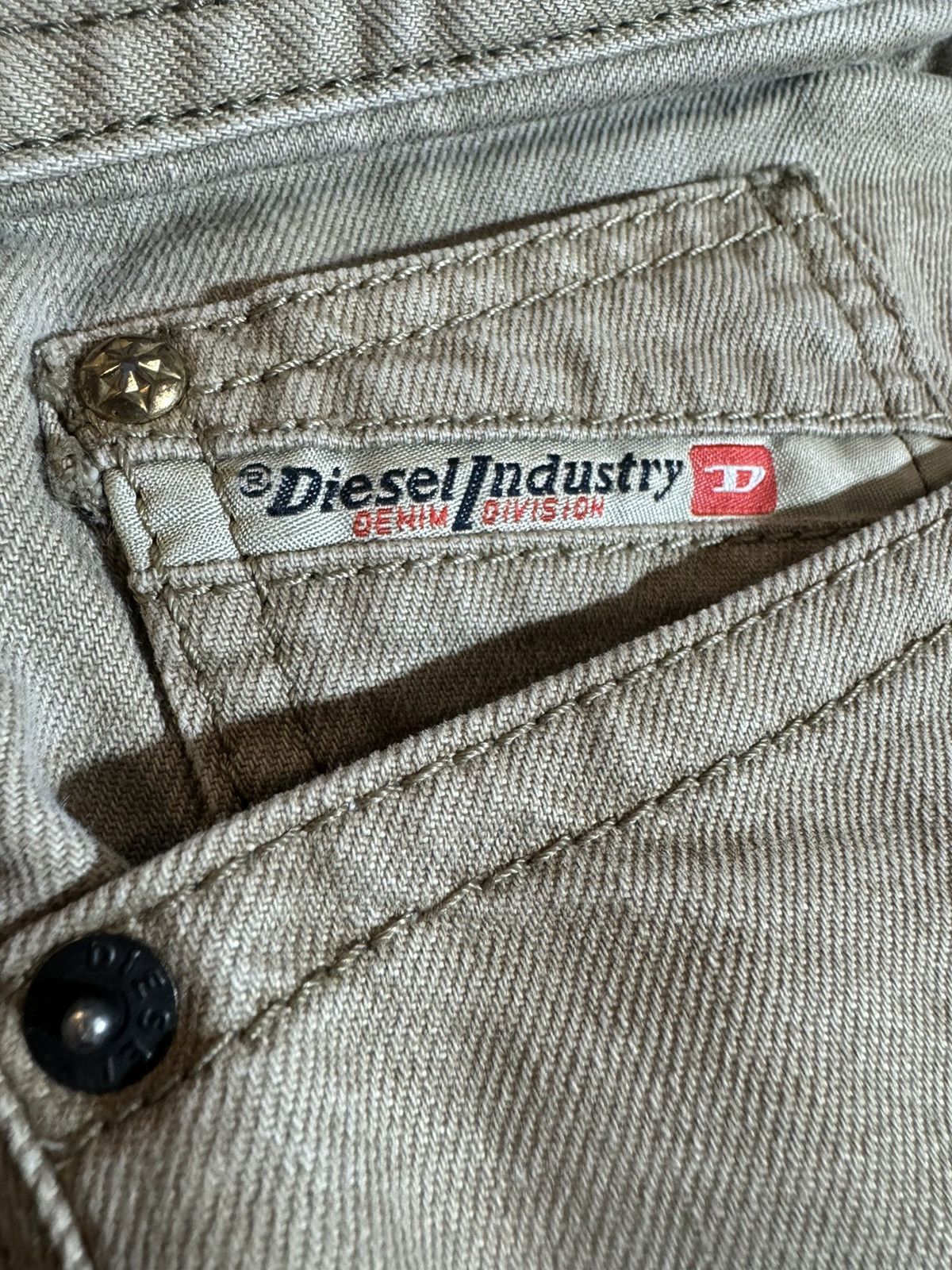 Diesel × Diesel Black Gold × Japanese Brand ⚡️DIESEL THAVAR ❌⚡️ Size US 36 / EU 52 - 2 Thumbnail