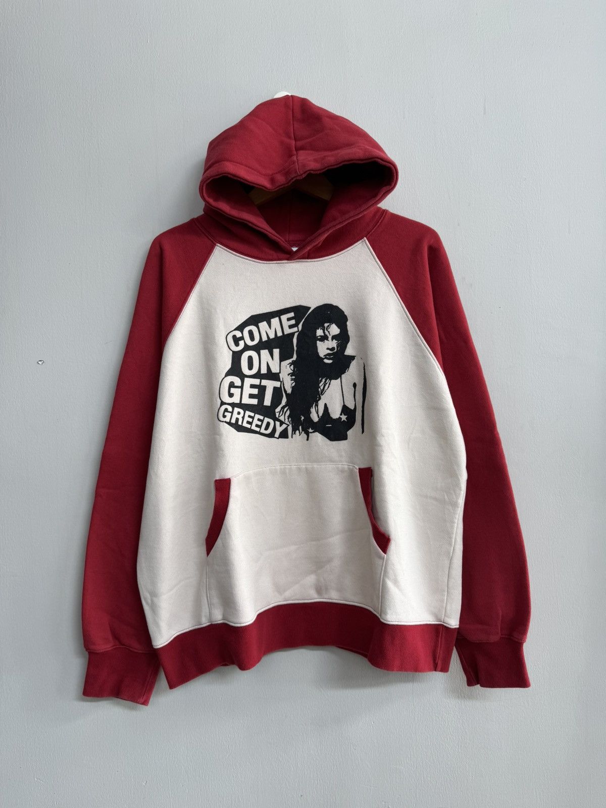 Japanese Brand KRUCHI COME ON GET GREEDY LIKE HYSTERIC LOGO HOODIE Size US L / EU 52-54 / 3 - 1 Thumbnail