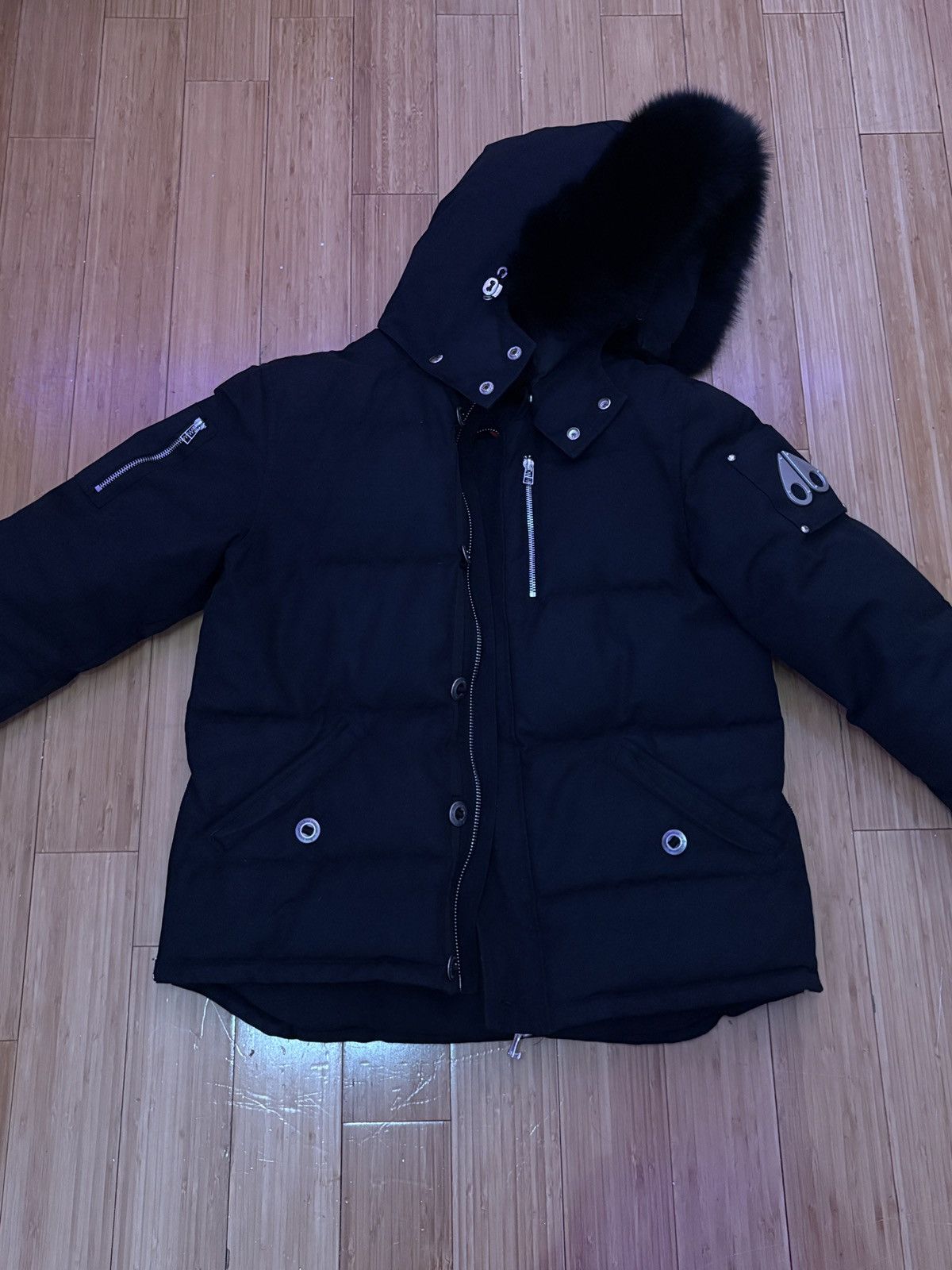 Moose Knuckles Moose Knuckles ORIGINAL SHEARLING TRIM 3Q JACKET Size M / US 6-8 / IT 42-44 - 1 Thumbnail