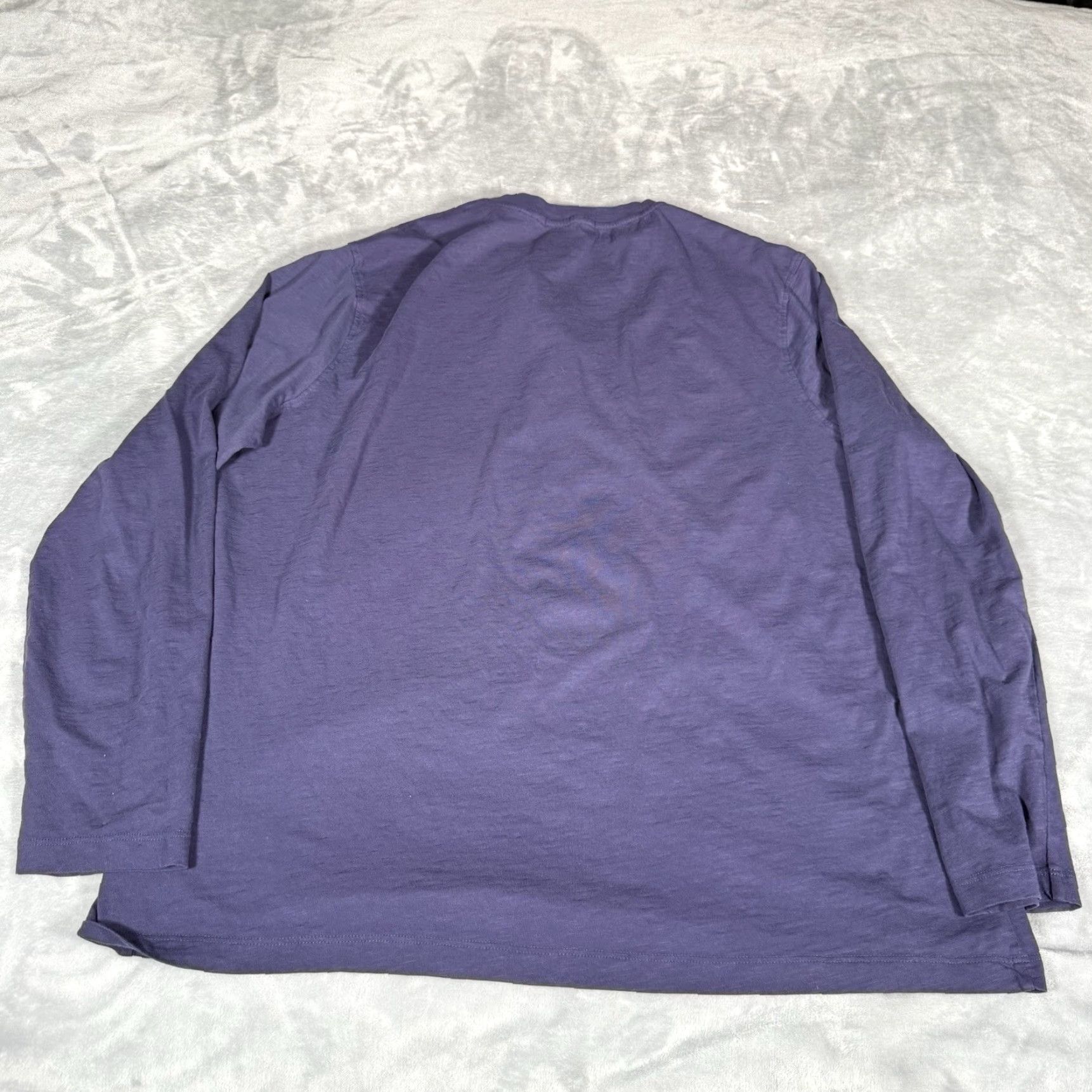 Vintage Greyson Golf Henley Shirt Mens 2XL Round Neck Long Sleeve Cotton Blue Size US XXL / EU 58 / 5 - 6 Thumbnail