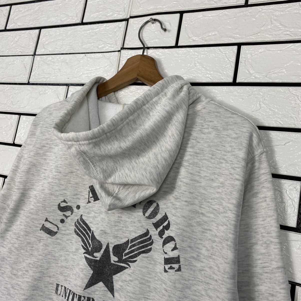 Japanese Brand 📌Vintage US Air Force Hoodie Big Logo Size US L / EU 52-54 / 3 - 11 Thumbnail
