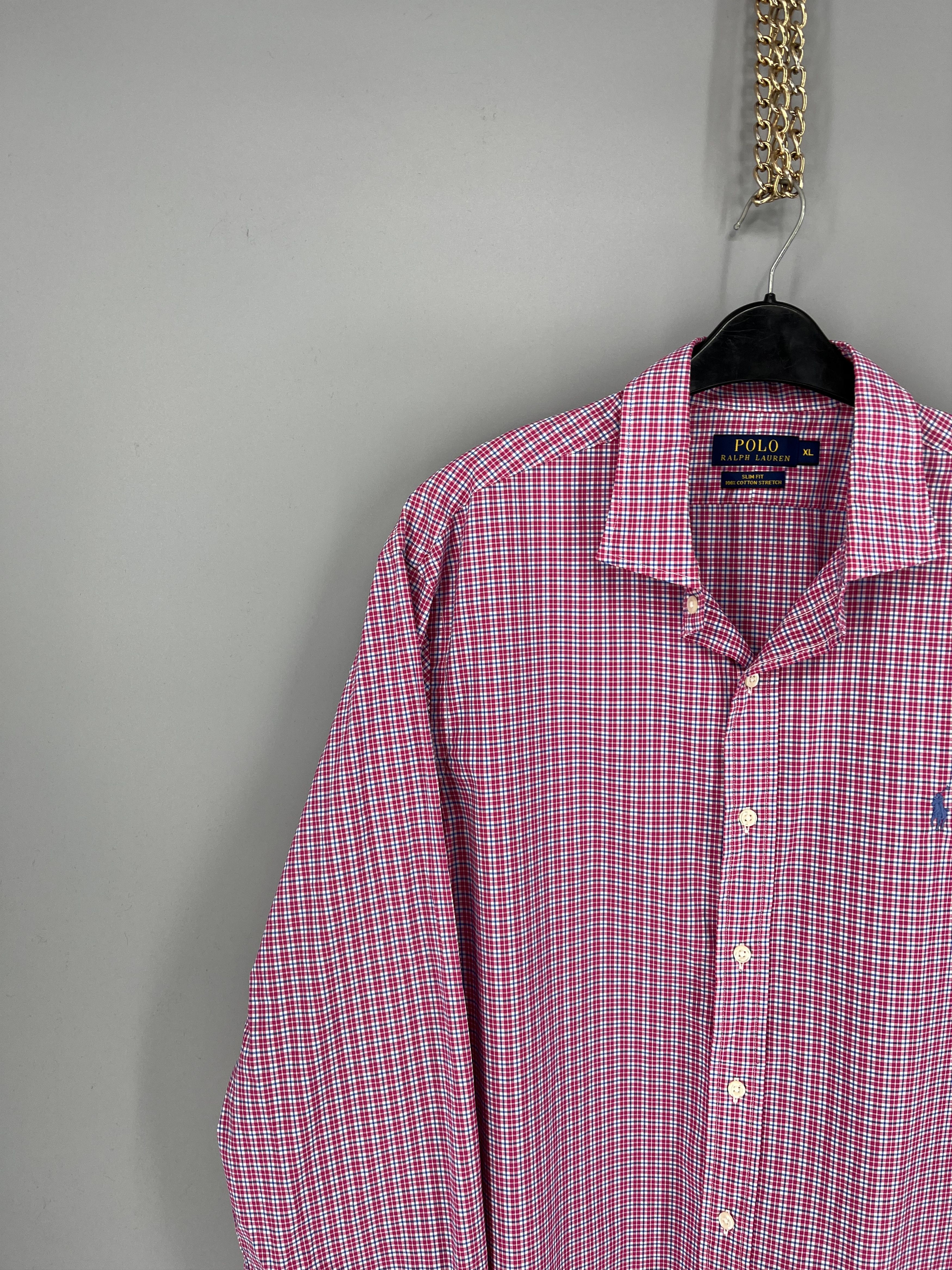 Polo Ralph Lauren Vintage Polo Ralph Lauren Plaid Blake Cotton Flannel Size US XL / EU 56 / 4 - 4 Thumbnail