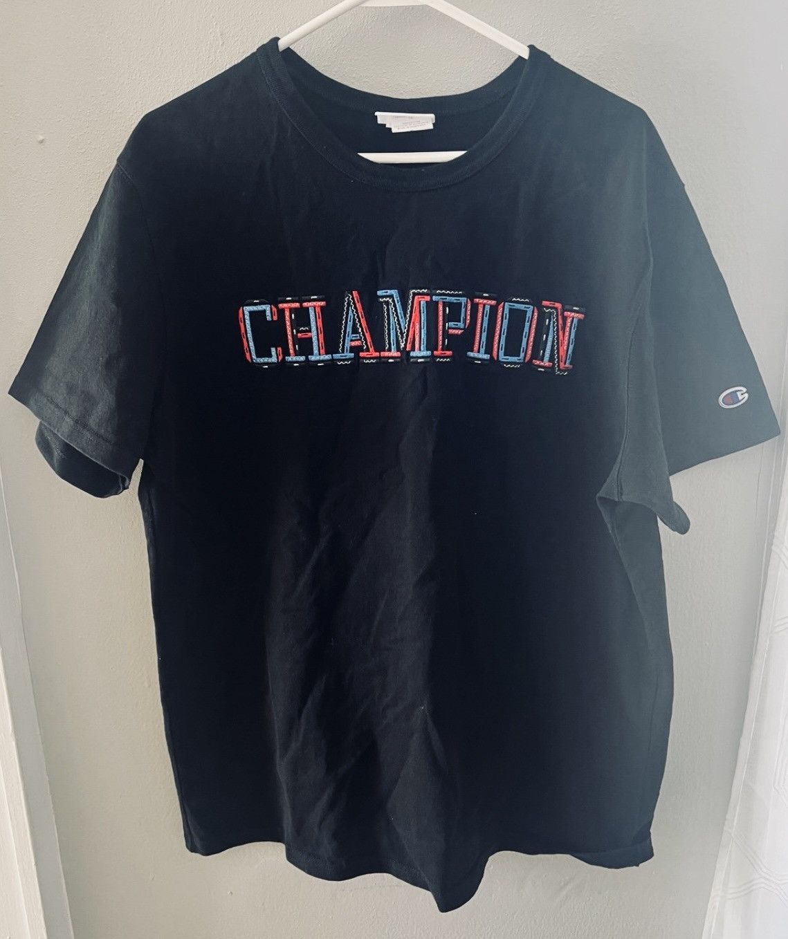 Champion Champion Men’s Embroidered T-Shirt Sz XL Size US L / EU 52-54 / 3 - 1 Thumbnail