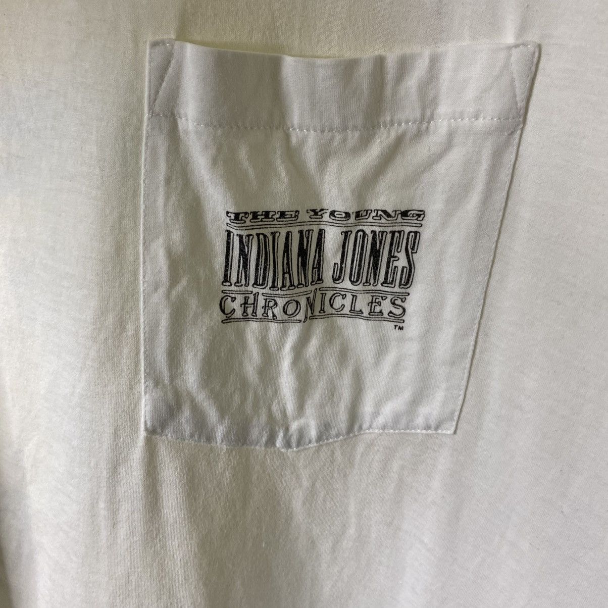 Vintage 1992 The Young Indiana Jones Chronicle Movie Promo T Shirt Size US XL / EU 56 / 4 - 9 Thumbnail