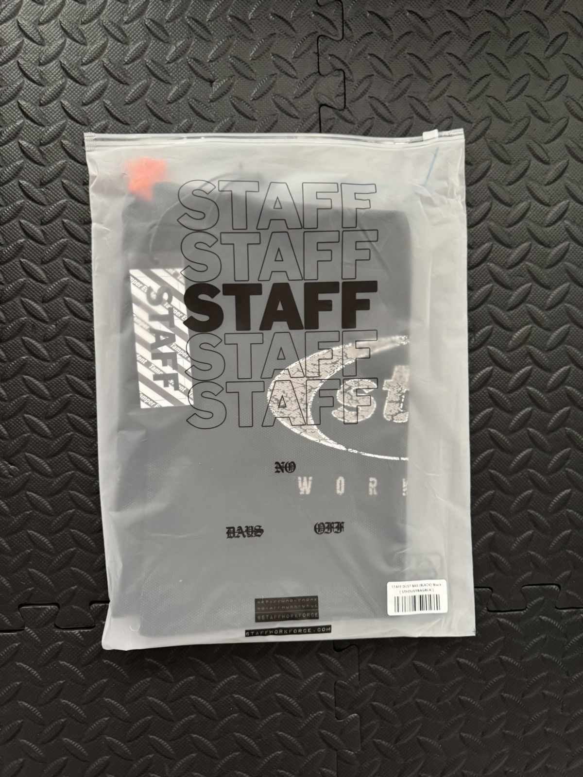 G59 Records × STAFF WORKFORCE Staff Workforce Drawstring Bag Size ONE SIZE - 1 Thumbnail