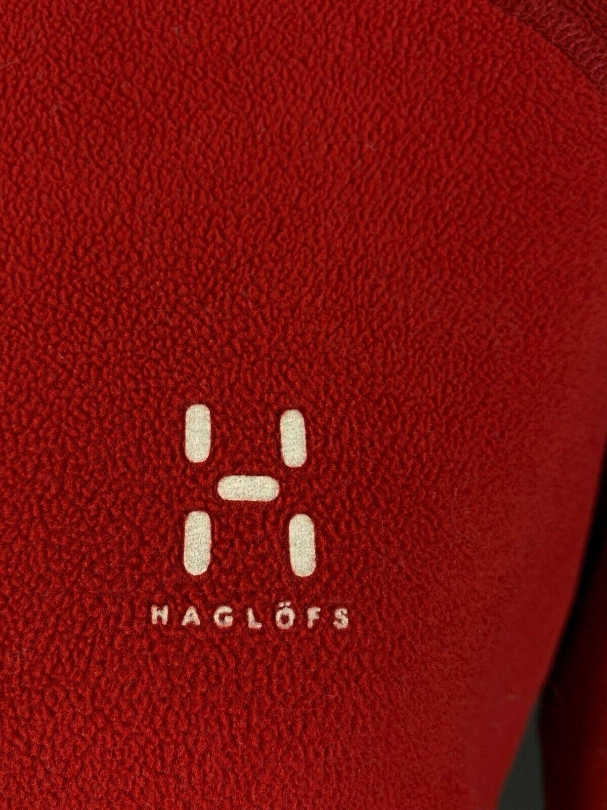 Haglofs Haglofs Red Fleece Outdoor Sweater Size M US 8-10 UK 12-14 Size M / US 6-8 / IT 42-44 - 5 Thumbnail