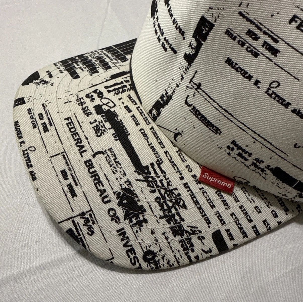 Supreme Vintage Supreme Hat New York FBI Snapback Made in USA 2004 Size ONE SIZE - 2 Thumbnail