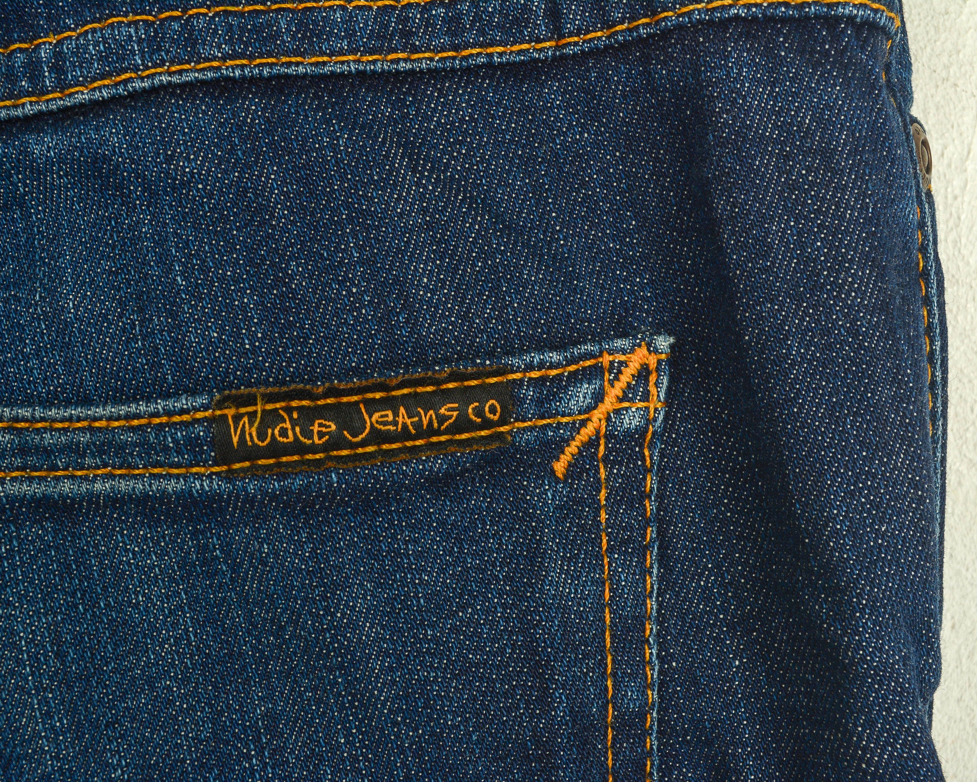 Nudie Jeans Thin Finn Organic Dry W30 L32 Denim Slim Pants Trousers Size US 30 / EU 46 - 5 Thumbnail
