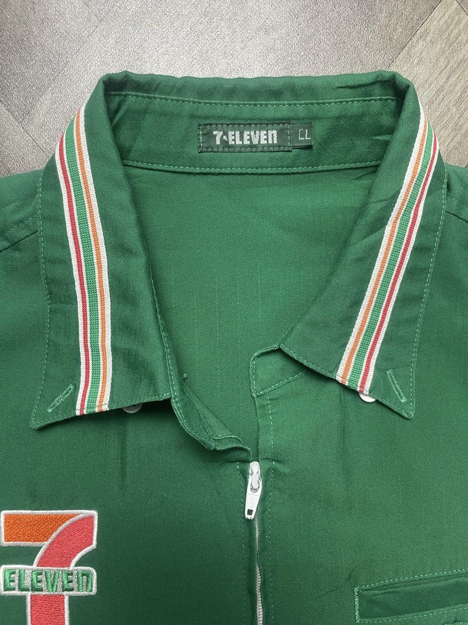 Uniform Wares Seven Eleven Workwear Shirt button up Size US L / EU 52-54 / 3 - 5 Thumbnail