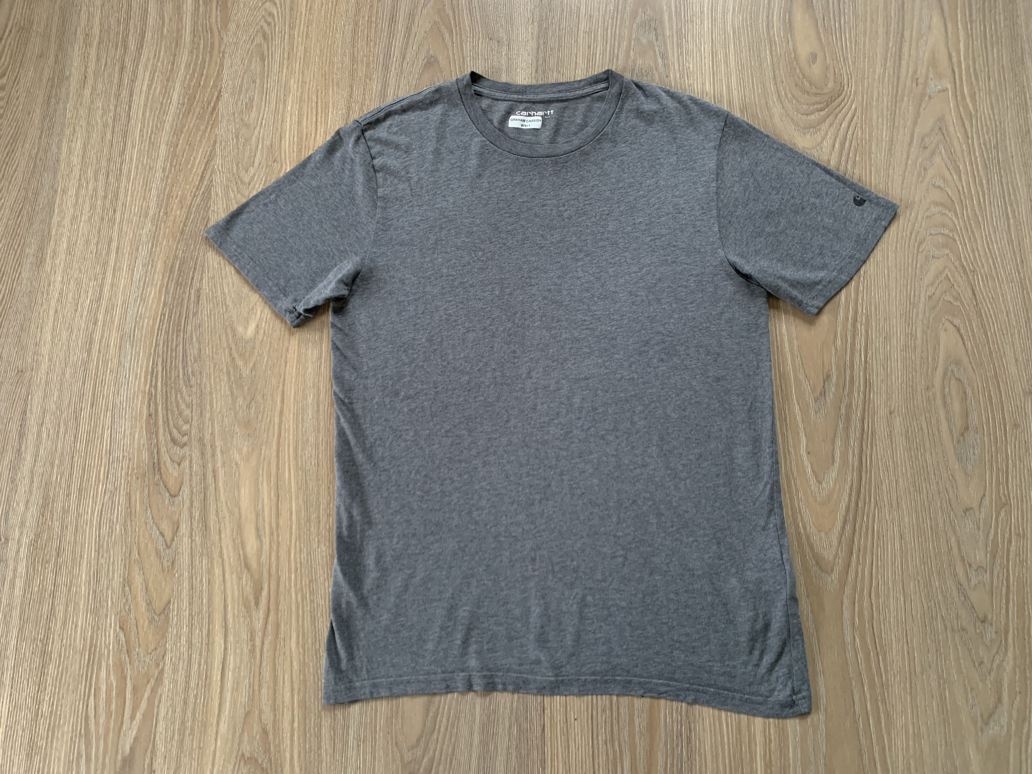 Carhartt × Vintage Vintage Carhartt Grey Base T-Shirt Size US S / EU 44-46 / 1 - 2 Thumbnail