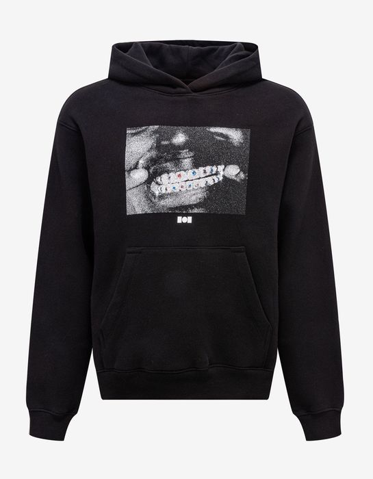 Nahmias KTB Black Grillz Print Hoodie | Grailed