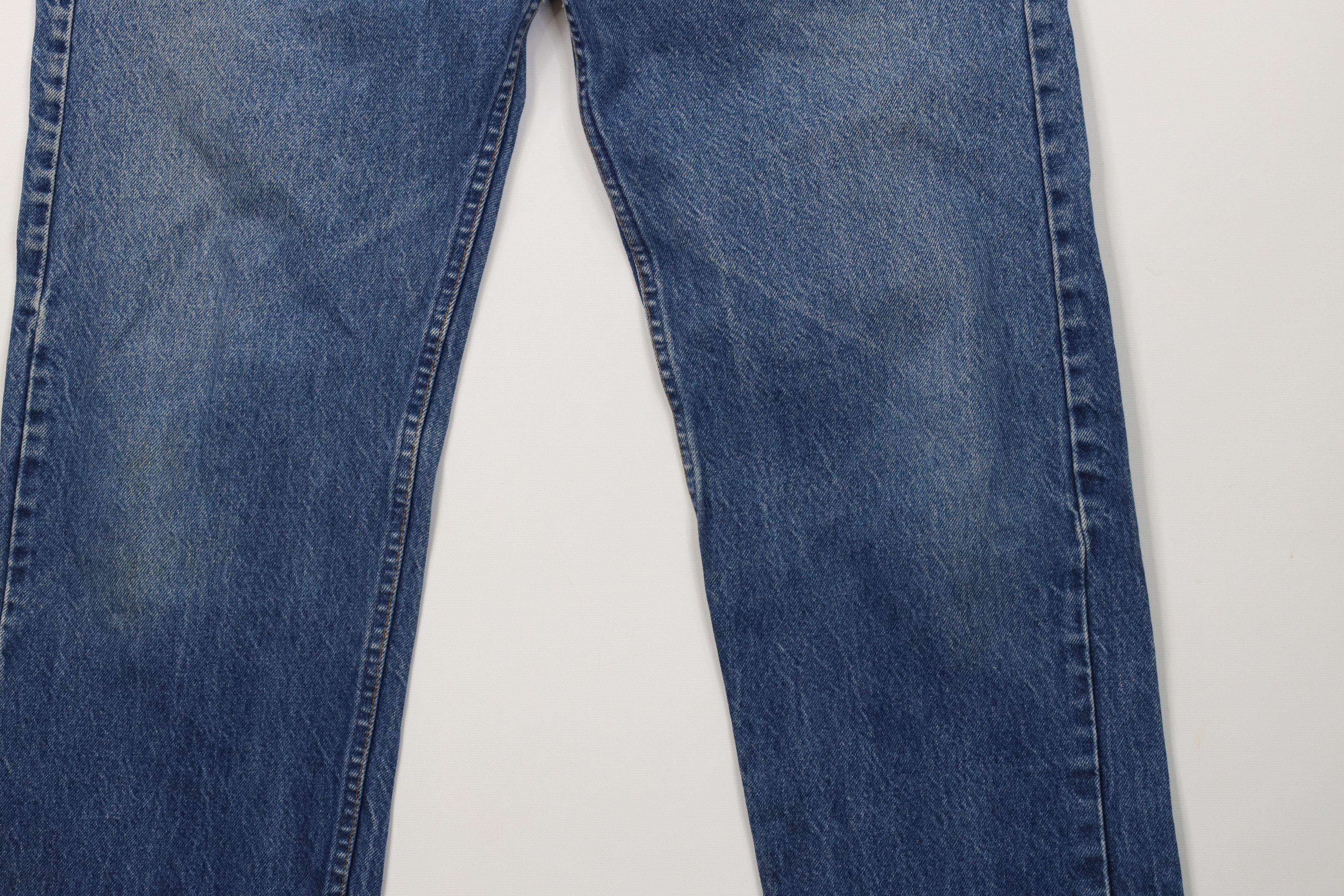 Levi's Vintage 80s Levis 505 Orange Tab Regular Fit Jeans Blue USA Size US 38 / EU 54 - 4 Thumbnail