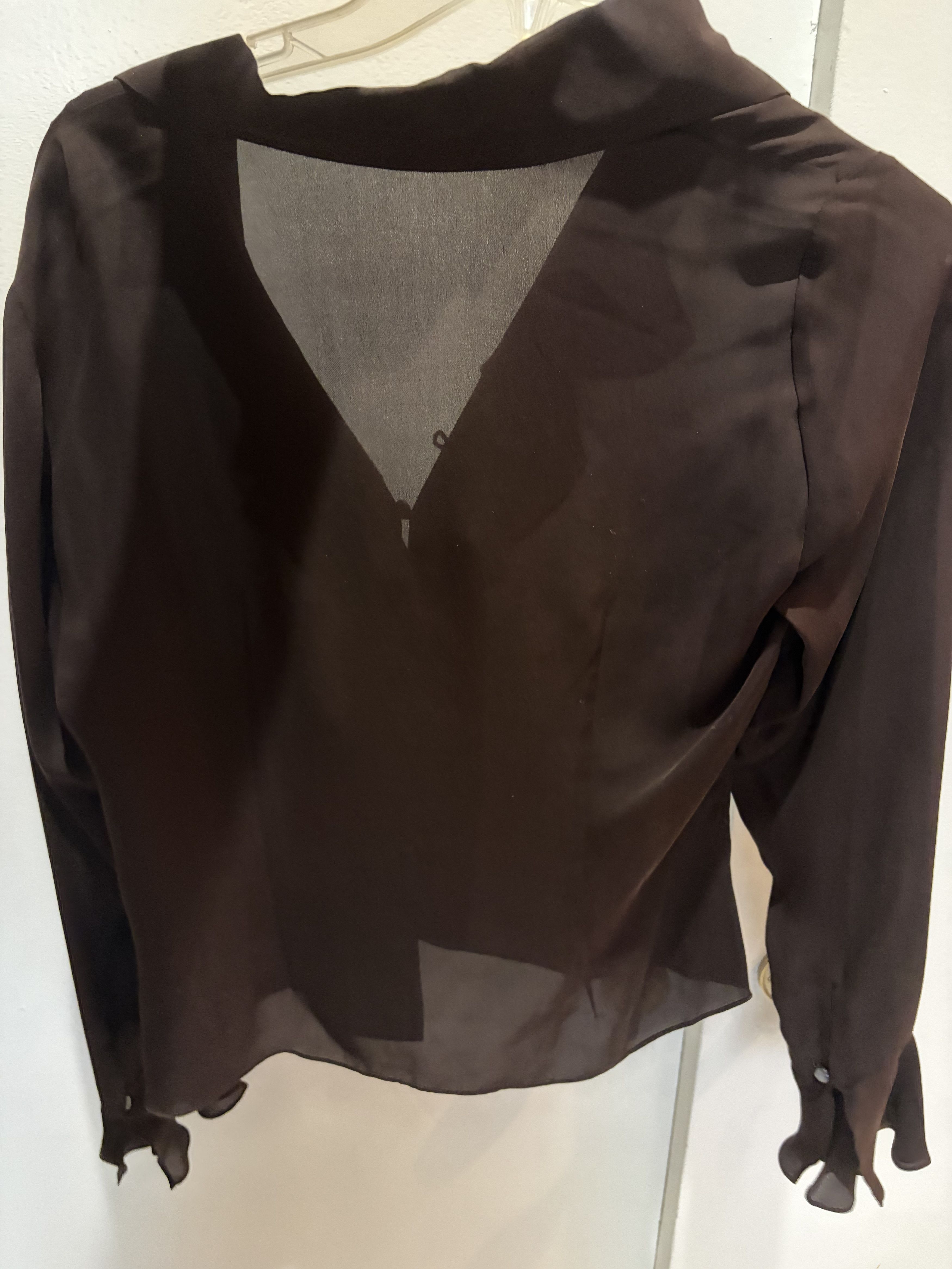Ralph Lauren Brown blouse from Ralph Lauren Petite Size S / US 4 / IT 40 - 1 Thumbnail