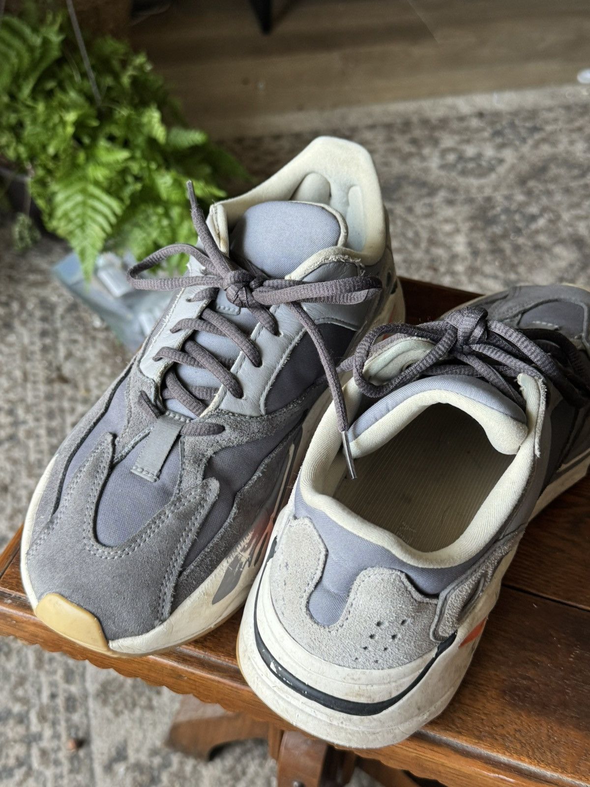 Adidas × Yeezy Adidas Yeezy Boost 700 “Carbon Blue” – Size 8 Size US 8 / EU 41 - 4 Thumbnail