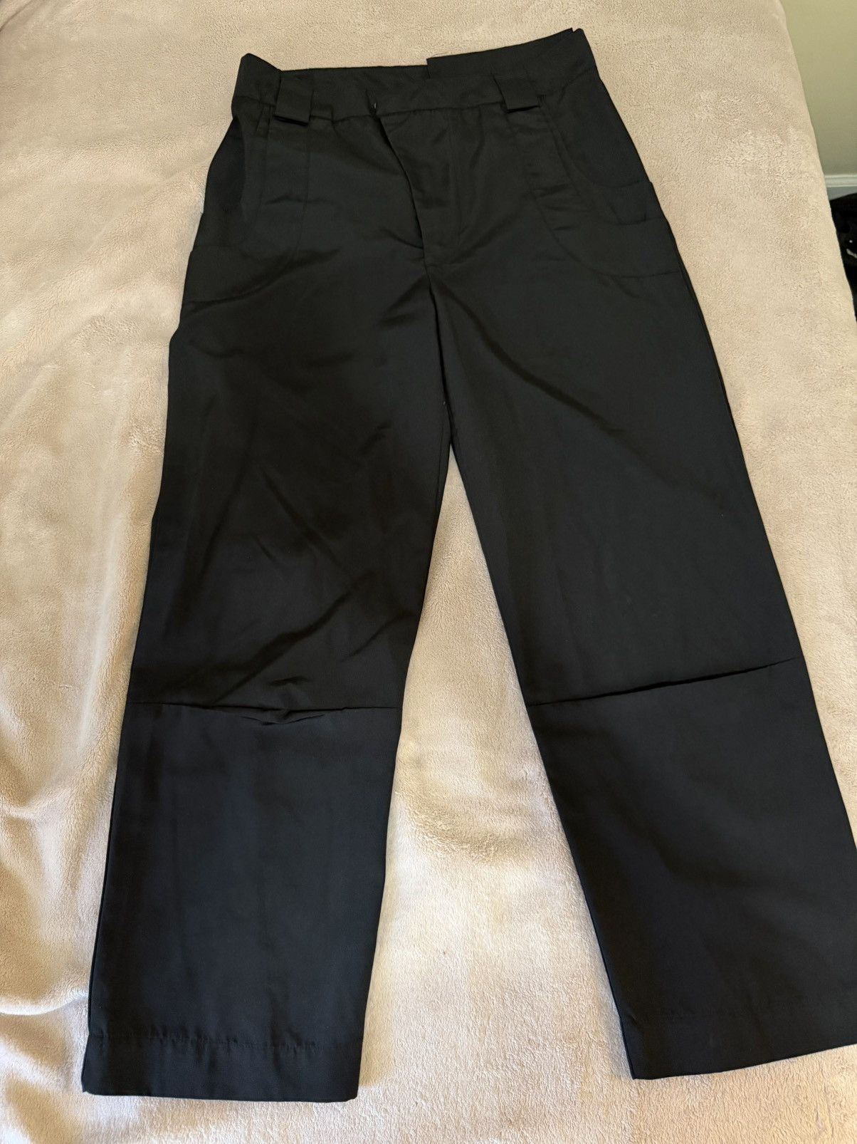 Other Black Utility Zipper Trousers - Techwear/Gorpcore Size US 32 / EU 48 - 1 Thumbnail