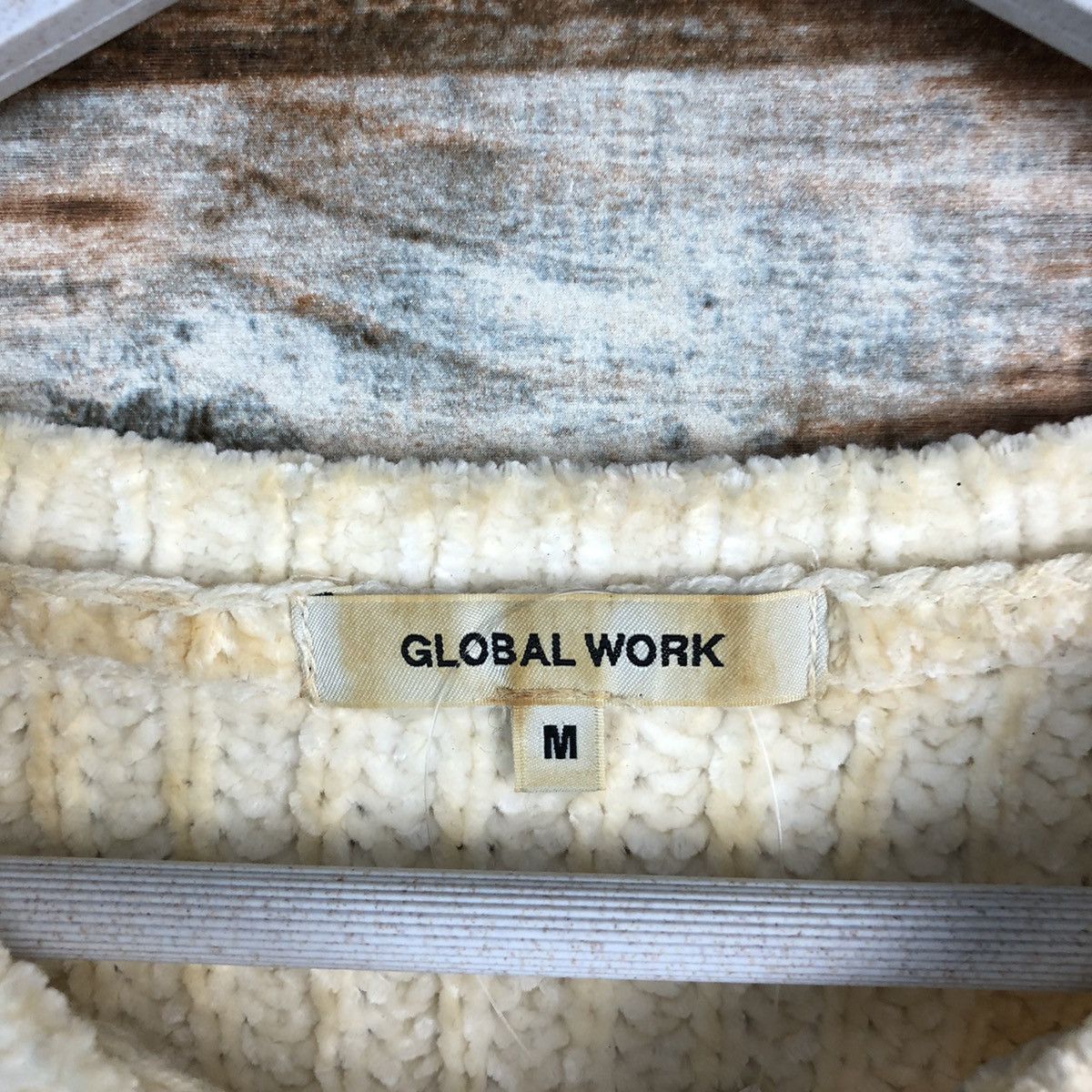 Global Work × Homespun Knitwear Global Work thrashed vintage Knitwear #A1242 Size S / US 4 / IT 40 - 9 Thumbnail