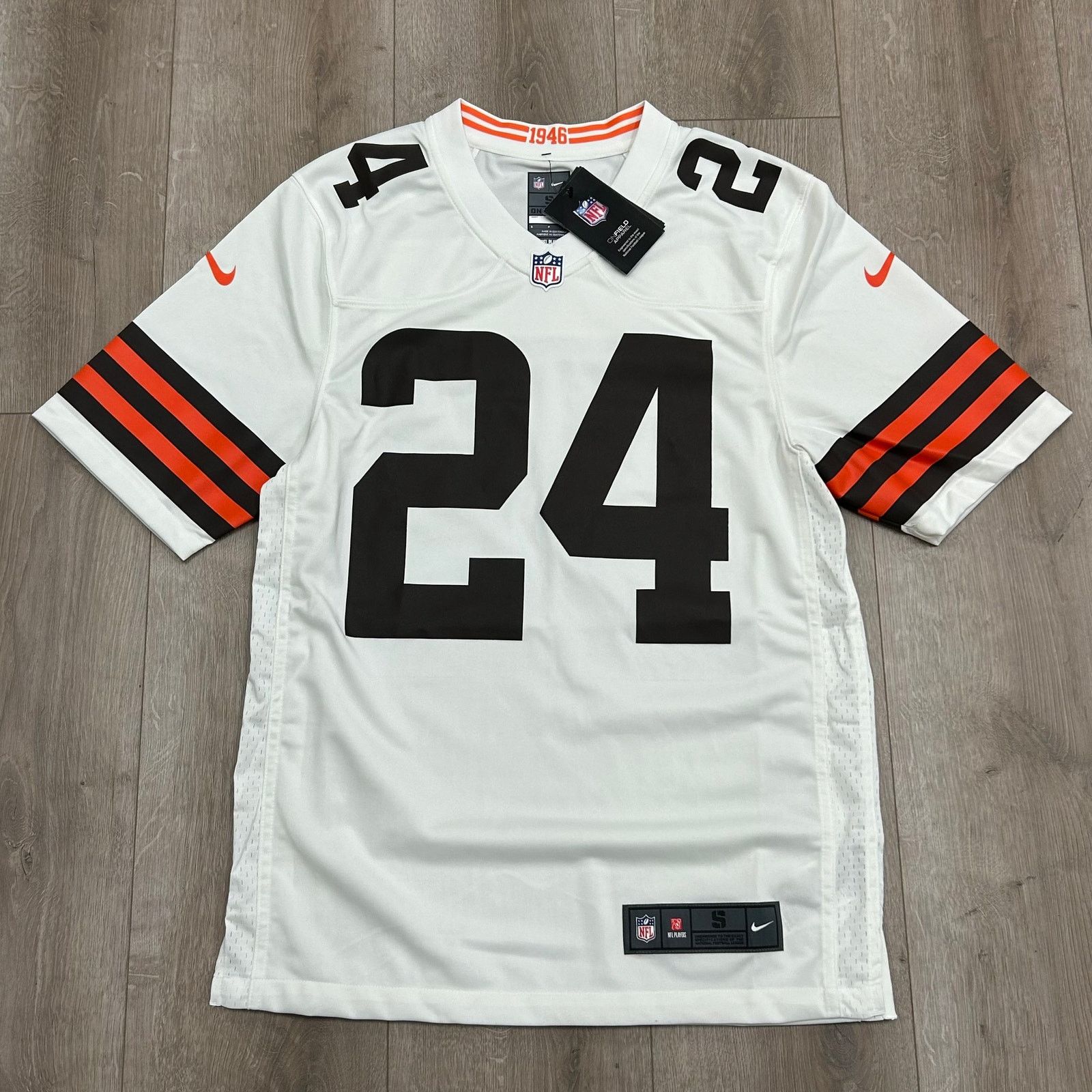 Nike Nike Nick Chubb White Cleveland Browns Game Jersey Small Size US S / EU 44-46 / 1 - 1 Thumbnail