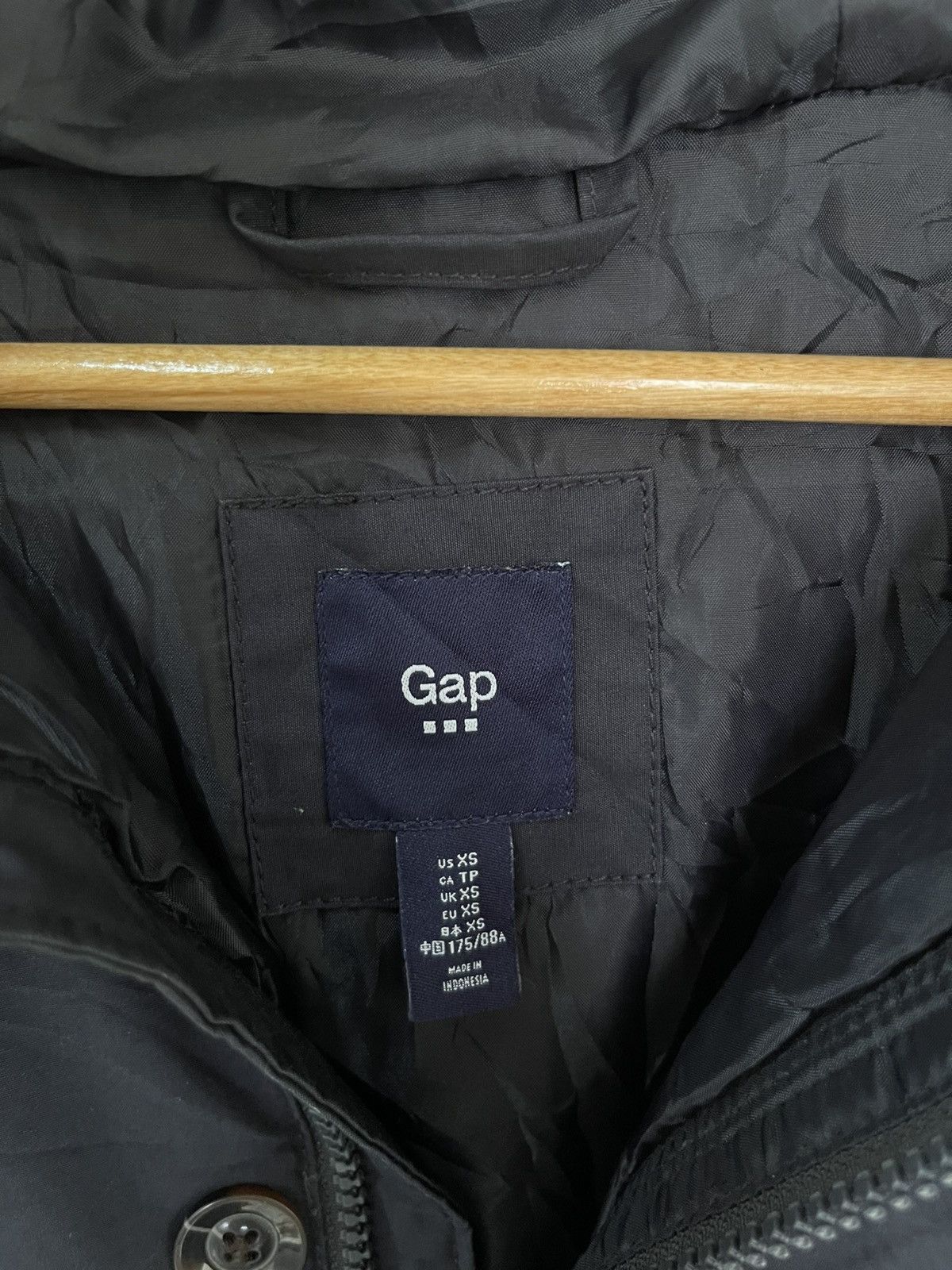 Gap × Vintage GAP PUFFER JACKET Size US XS / EU 42 / 0 - 3 Thumbnail