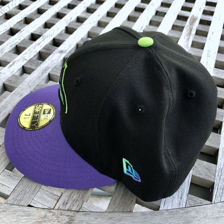 New Era Tampa Bay Rays 2024 City Connect 59FIFTY Hat 7 1/4 Size ONE SIZE - 2 Thumbnail