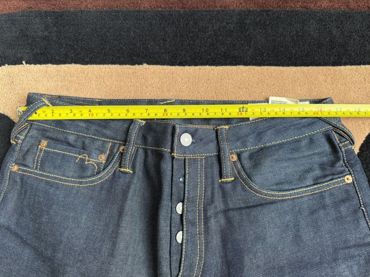 Evisu evisu white daicock style denim cropped pants size：32 Size US 32 / EU 48 - 9 Thumbnail
