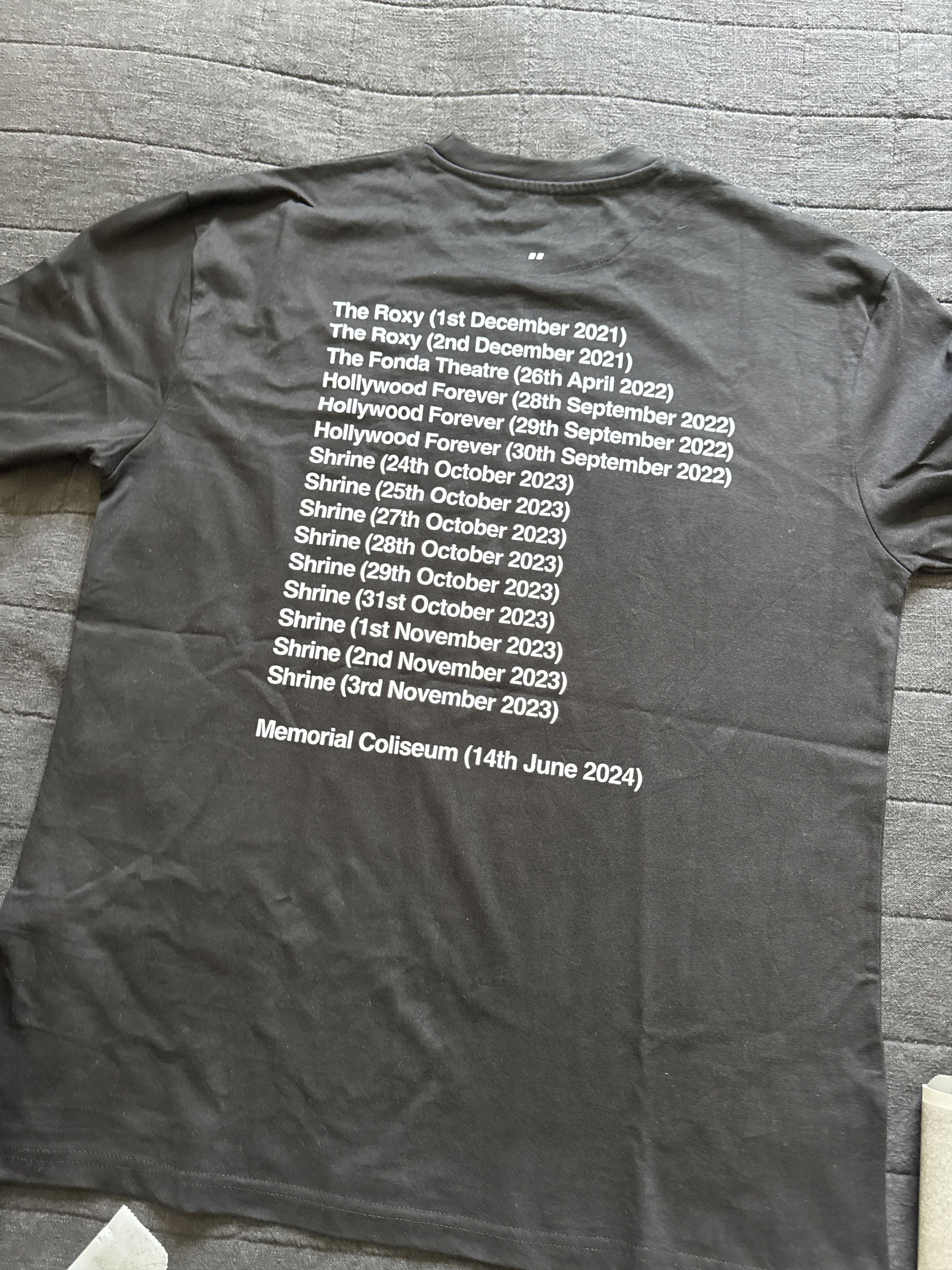 Band Tees Fred Again Off isl Merch from LA coliseum show 6/14/24 Size US M / EU 48-50 / 2 - 3 Thumbnail