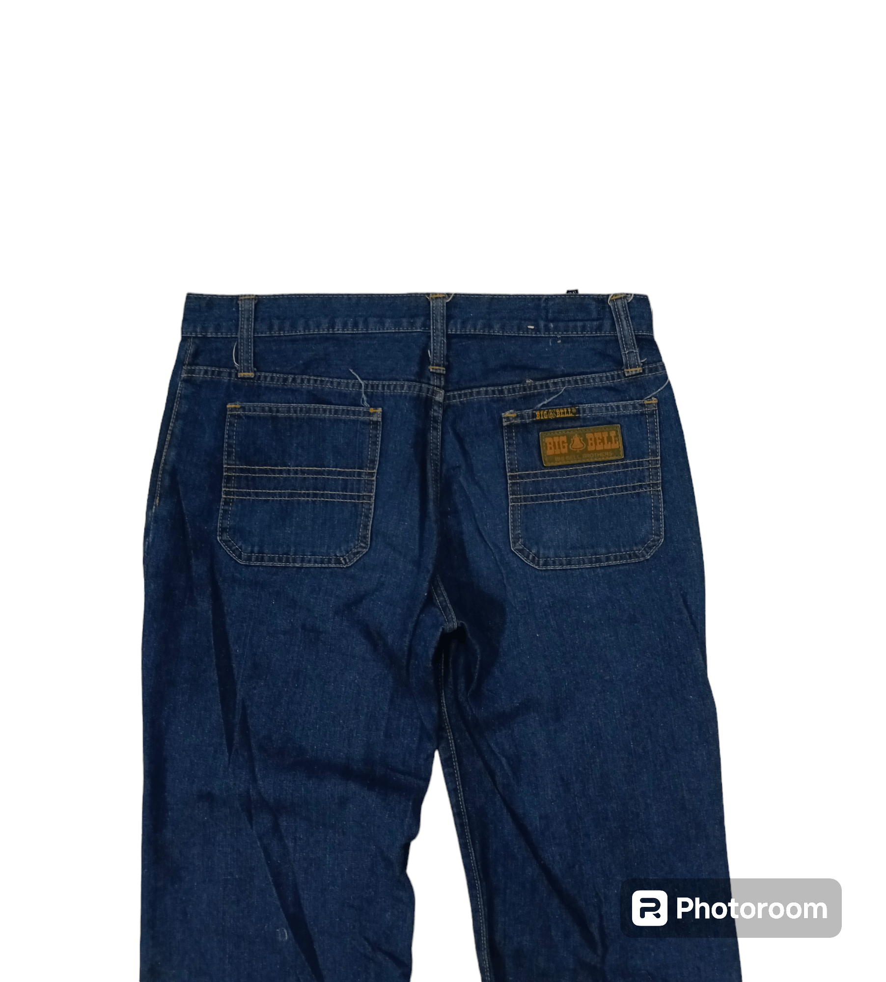 Vintage SICK SUPER FLARE BIG BELL DENIM PANTS Size US 30 / EU 46 - 4 Thumbnail