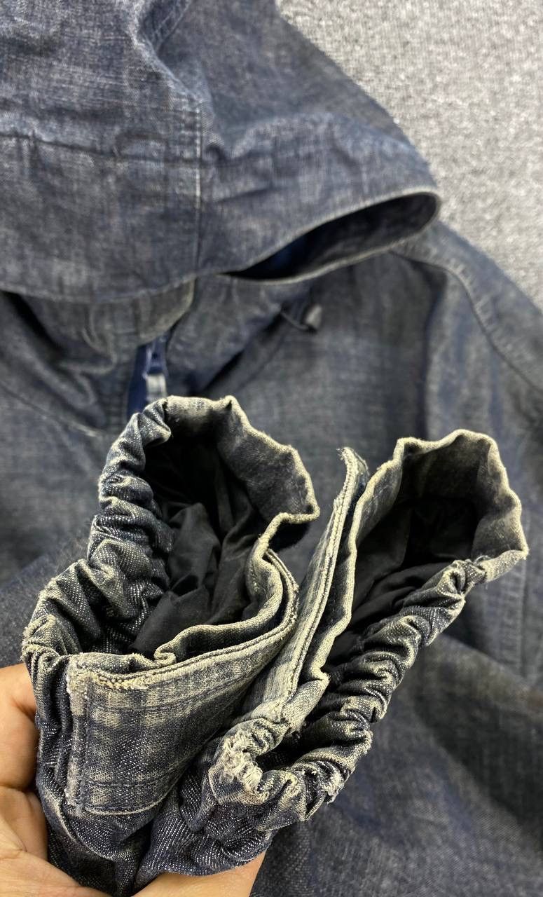 Columbia Vintage Columbia Hooded Zip Up Denim Jacket Size US XL / EU 56 / 4 - 13 Thumbnail