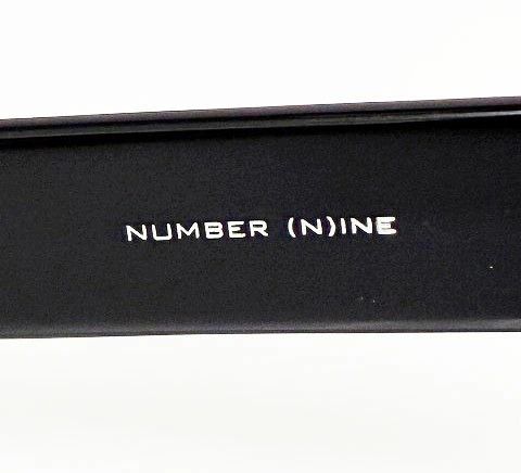 Number (N)ine 🔥 NUMBER NINE ARCHIVE 03 TOUCH ME TWO BLACK SUNGLASSES Size ONE SIZE - 4 Thumbnail