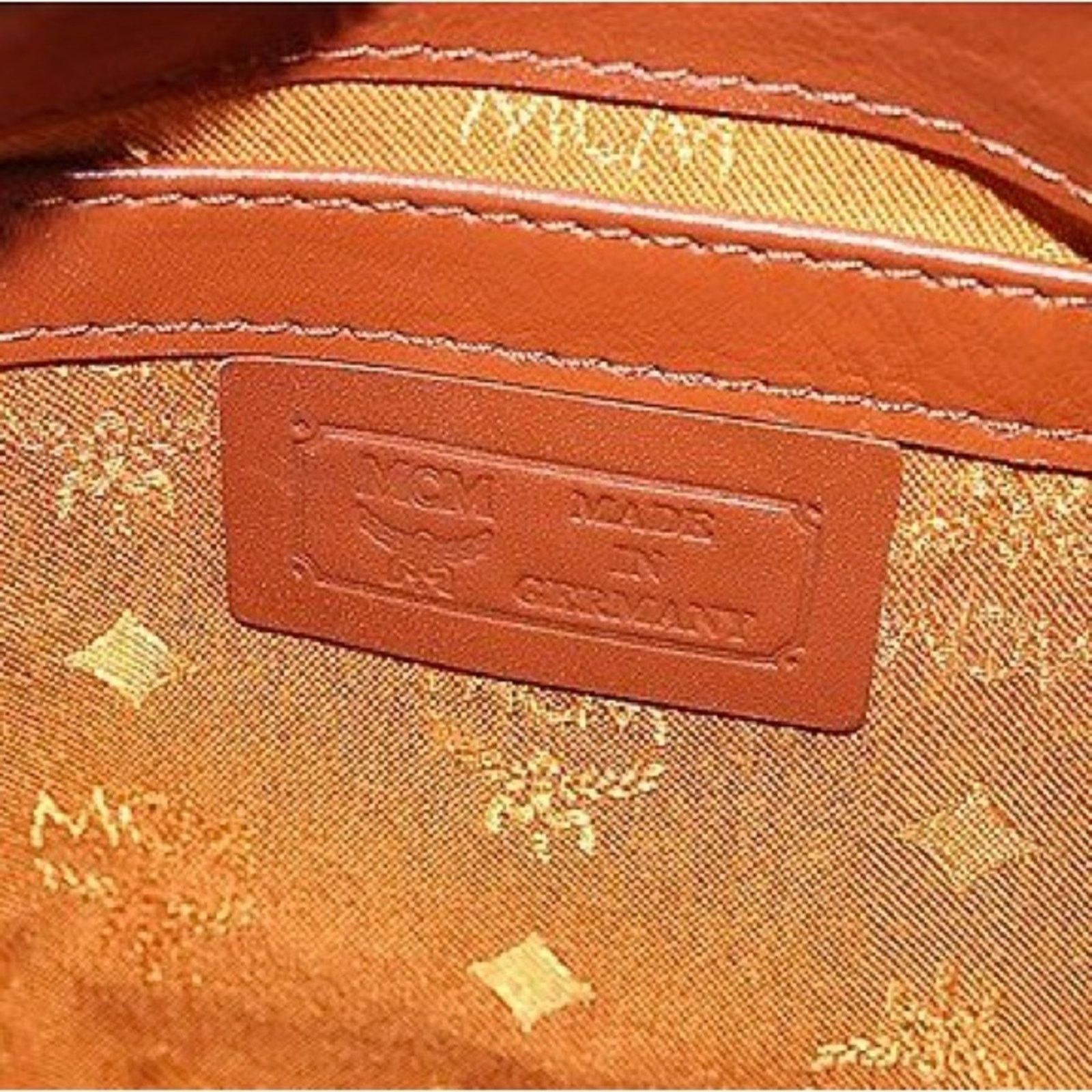 MCM MCM Visetos Leather Boston Bag Authentic Size ONE SIZE - 2 Thumbnail