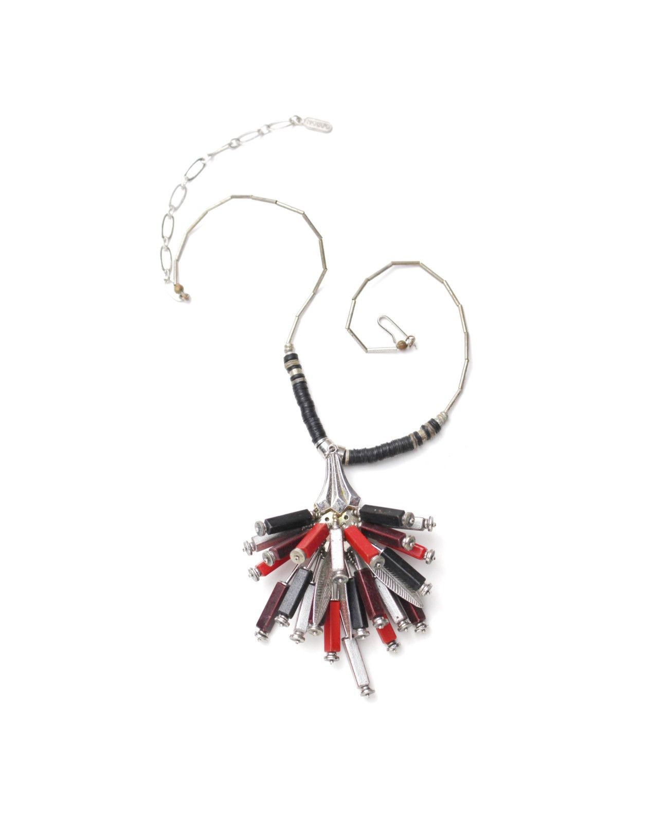 Hysteric Glamour 2000S JAPANESE MADE BLACK & RED NEBULA RAYS NECKLACE Size ONE SIZE - 1 Thumbnail