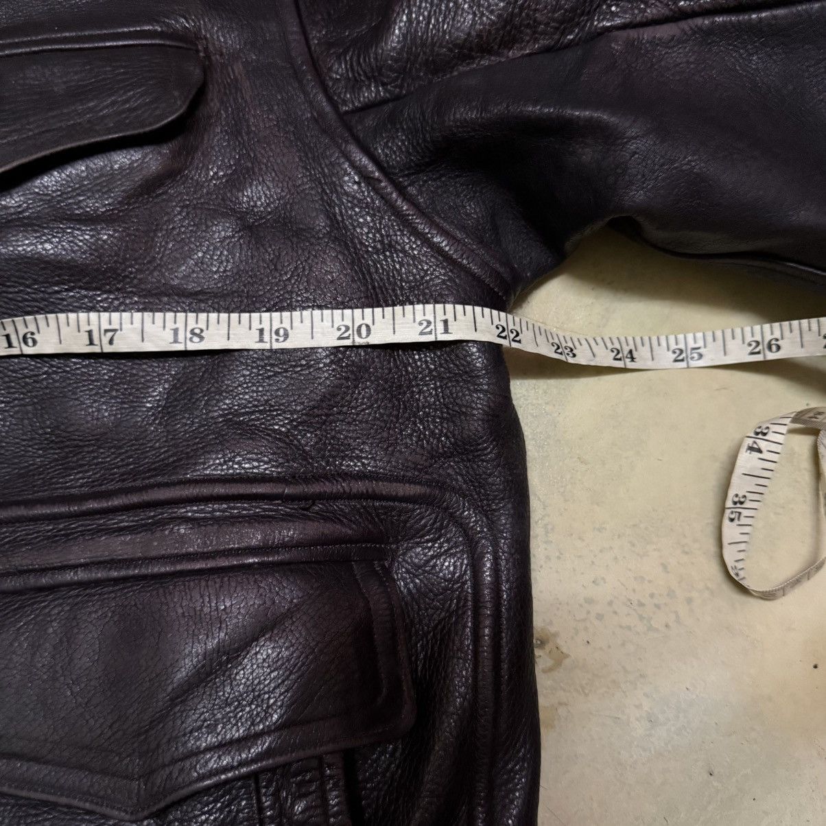 Genuine Leather Vintage Leather Jacket Size US S / EU 44-46 / 1 - 10 Thumbnail