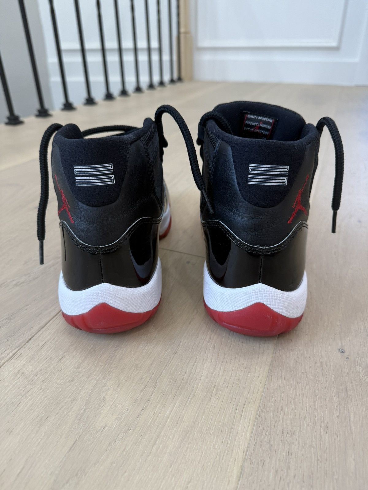 Jordan Brand Jordan “Bred” 11 Size US 11 / EU 44 - 4 Thumbnail