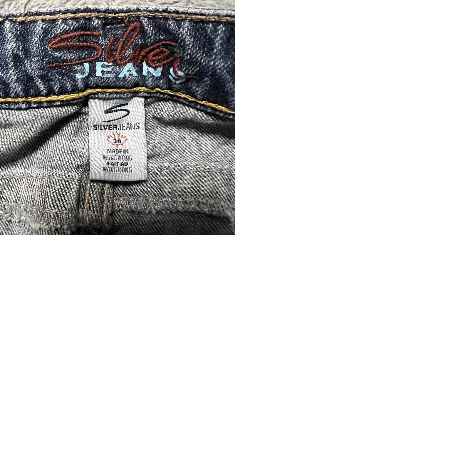 Silver Jeans Co. VINTAGE Silver 77 Flare Jeans Womens 30 Blue Denim Pants Low Rise Western Womens Jeans 30 Blue Flare Jeans Size 30" / US 8 / IT 44 - 9 Thumbnail
