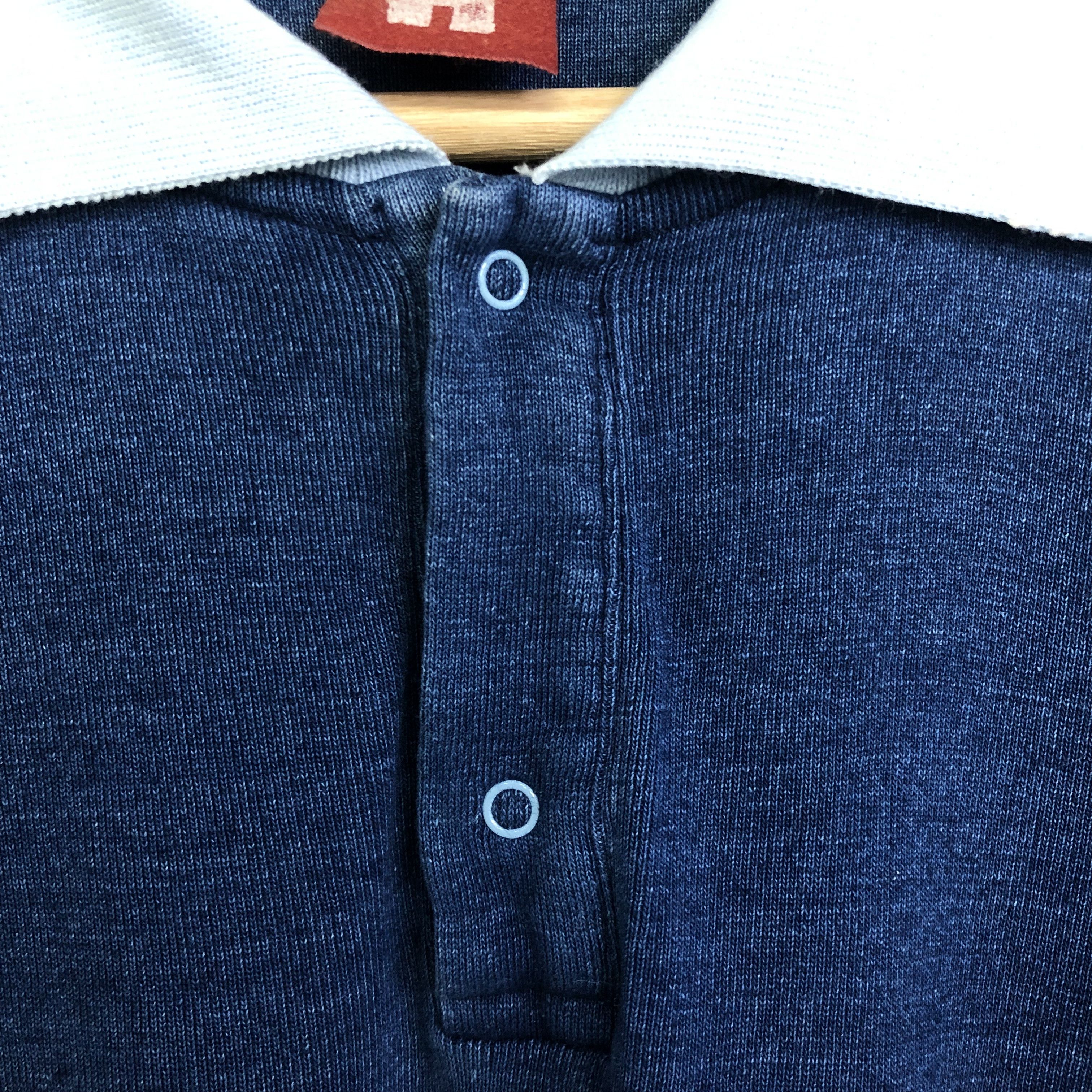 Hysteric Glamour HYSTERIC GLAMOUR VINTAGE POLO RINGER SHIRT Size US M / EU 48-50 / 2 - 12 Thumbnail