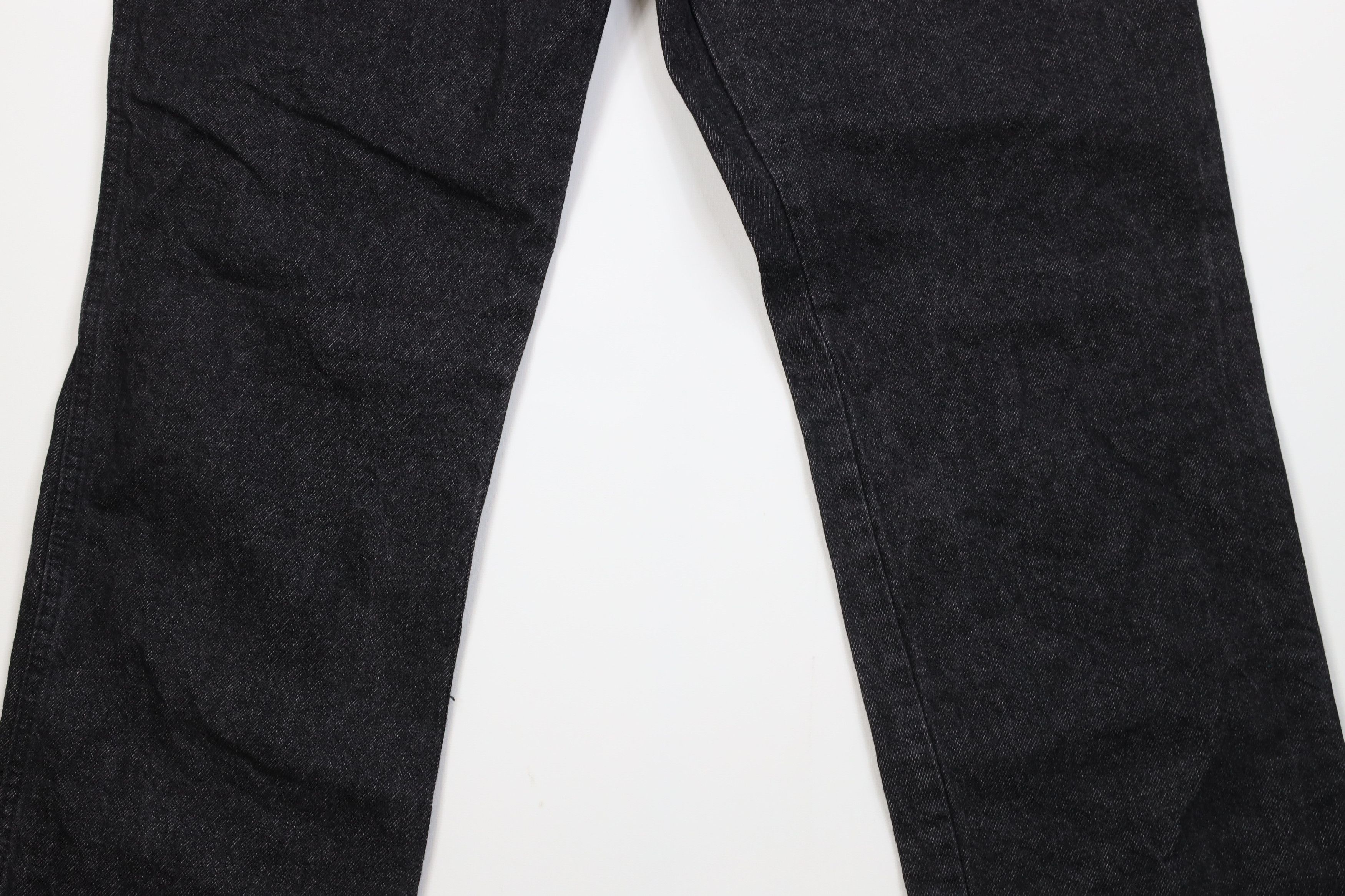 Dickies Vintage 70s Dickies Wide Leg Denim Jeans Black Cotton Size US 38 / EU 54 - 3 Thumbnail