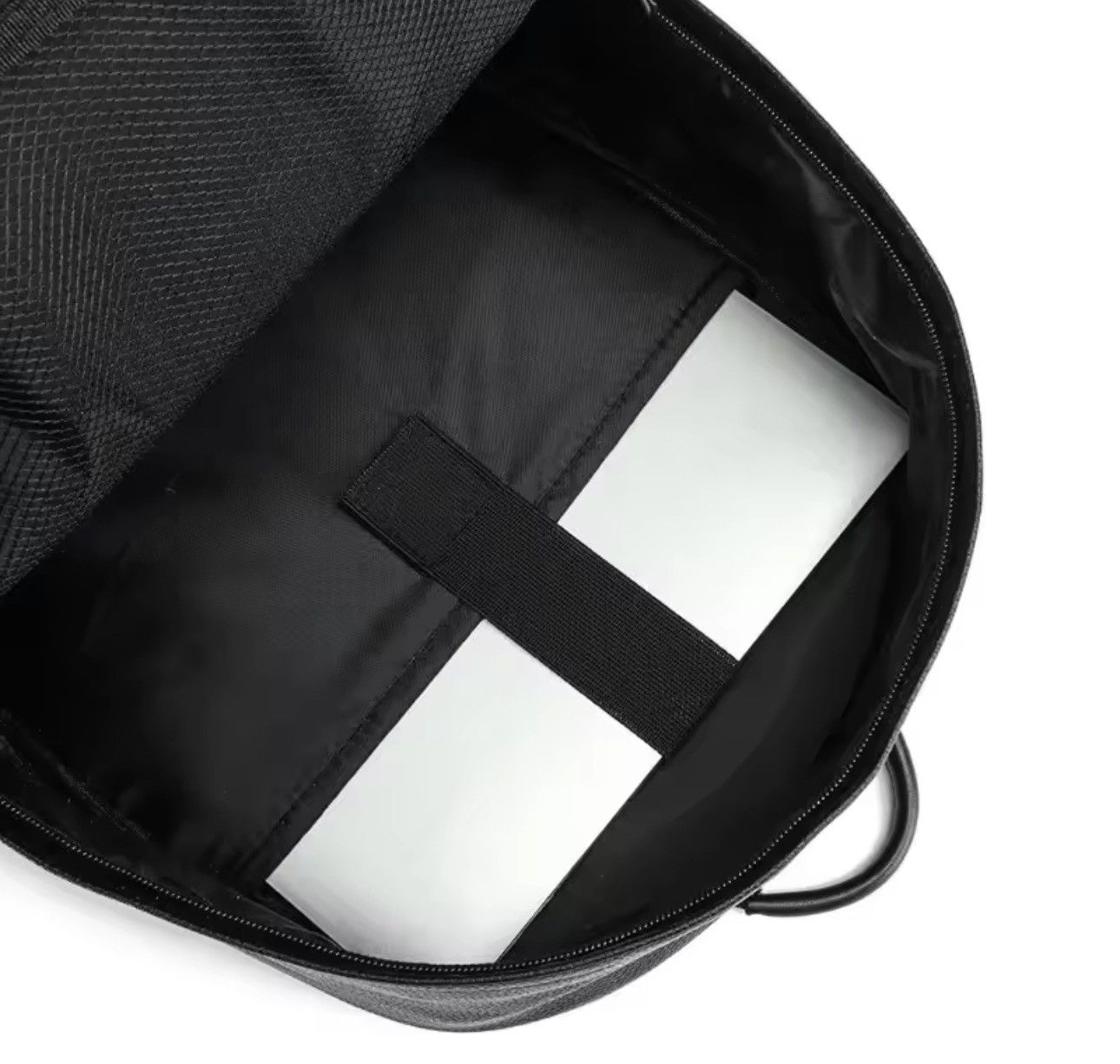 Other Streetwear Casual Striped PU Leather Backpack Bag Size ONE SIZE - 8 Thumbnail