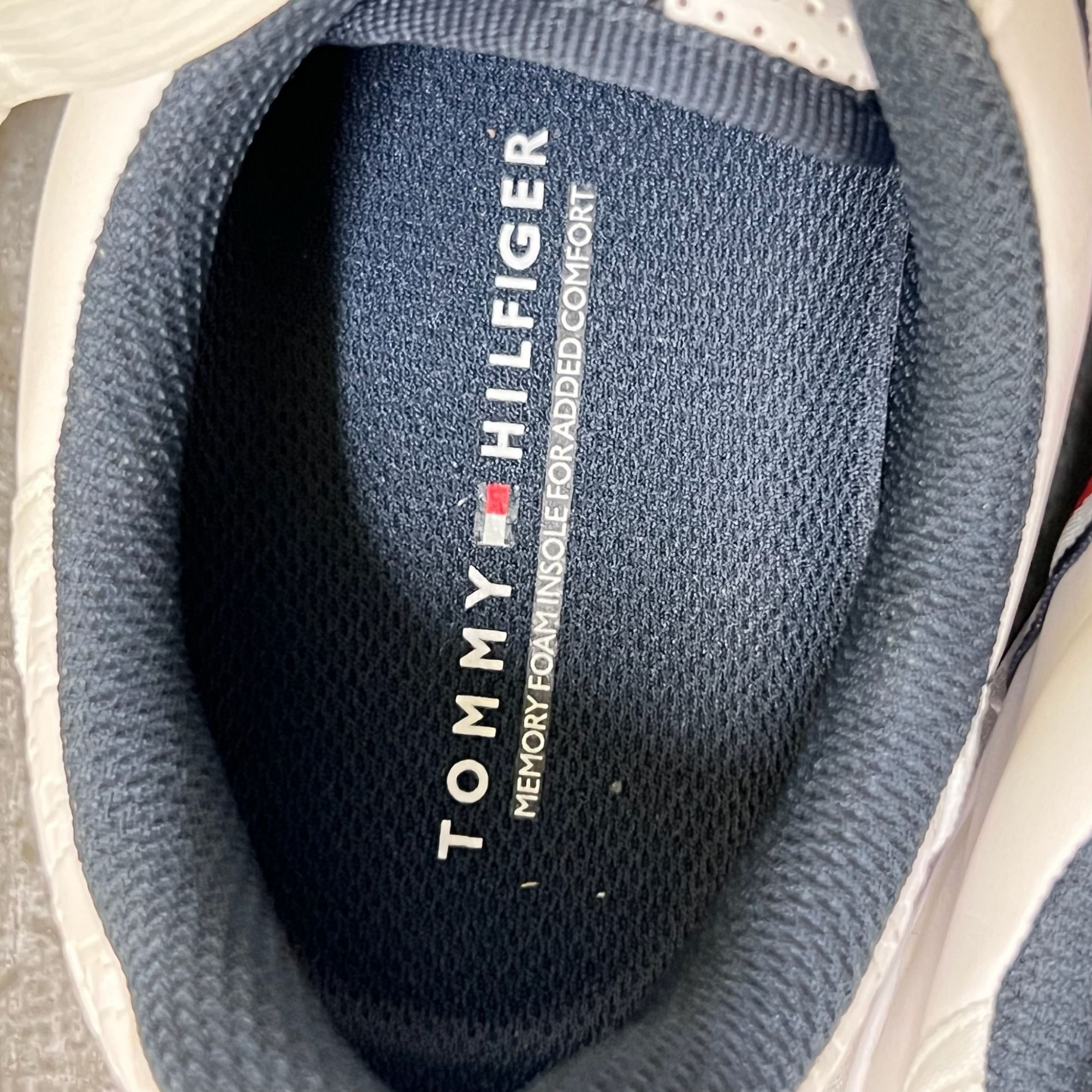 Tommy Hilfiger Tommy Hilfiger Lestyn White Perforated Sneakers Size 12 With Size US 12 / EU 45 - 8 Thumbnail