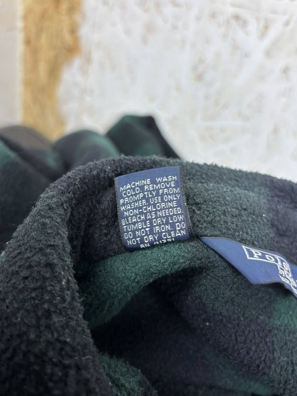 Polo Ralph Lauren 80s Polo By Ralph Lauren Fleece Zippered Collared Jacket XL Size US XL / EU 56 / 4 - 9 Thumbnail
