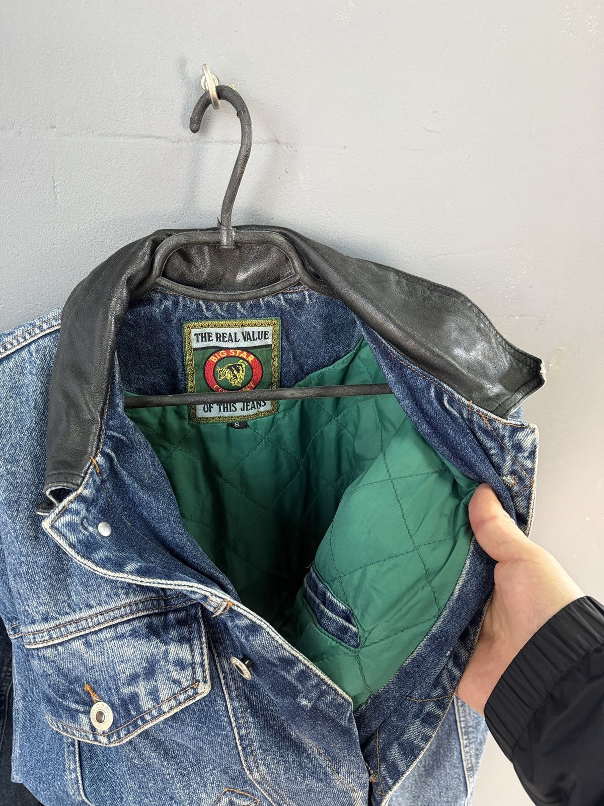 Denim & Co. Vintage 70s Denim Bomber Jacket Size US S / EU 44-46 / 1 - 10 Thumbnail