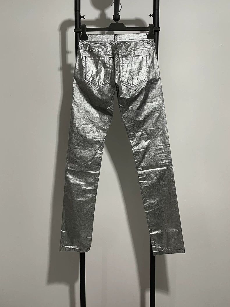 Rick Owens rick owens silver berlin cut pants-2508 Size US 26 / EU 42 - 2 Thumbnail