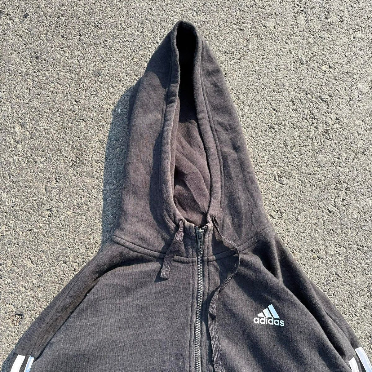 Adidas Adidas Sportswear - Zip-up sweatshirt - black white Size XS / US 0-2 / IT 36-38 - 6 Thumbnail