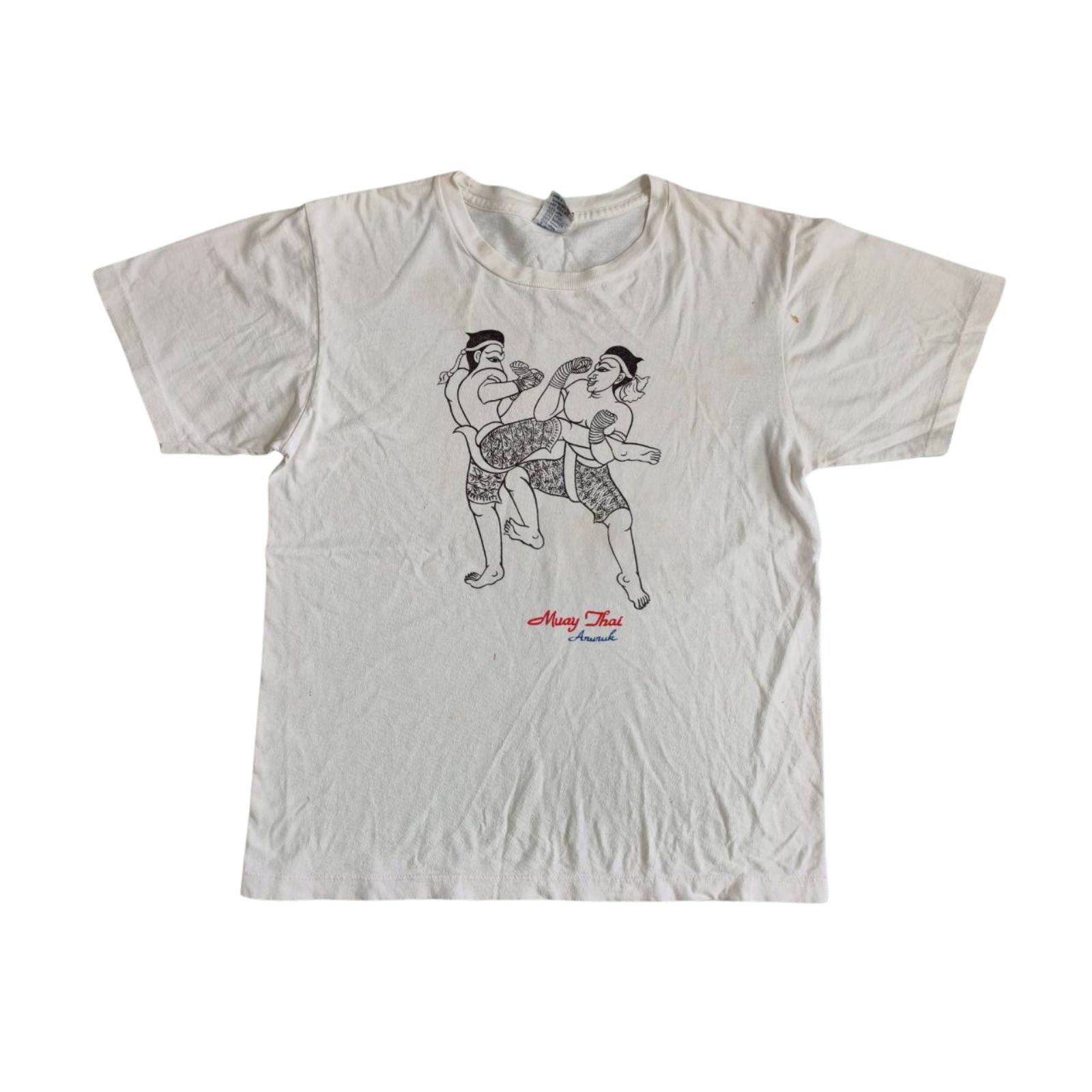 Other muay thai anurak ancient art 00's souvenir t shirt 20/25.5 Size US M / EU 48-50 / 2 - 1 Thumbnail