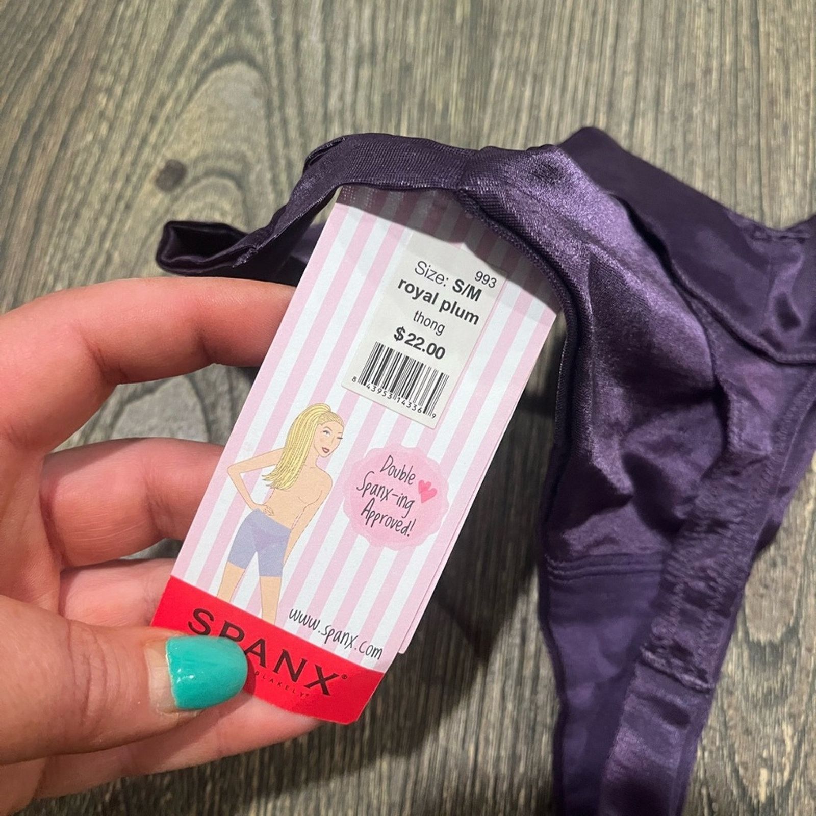 Spanx NWT Spanx Skinny Britches Panty Sheer Shaping Power Plum S/M Size ONE SIZE - 5 Thumbnail