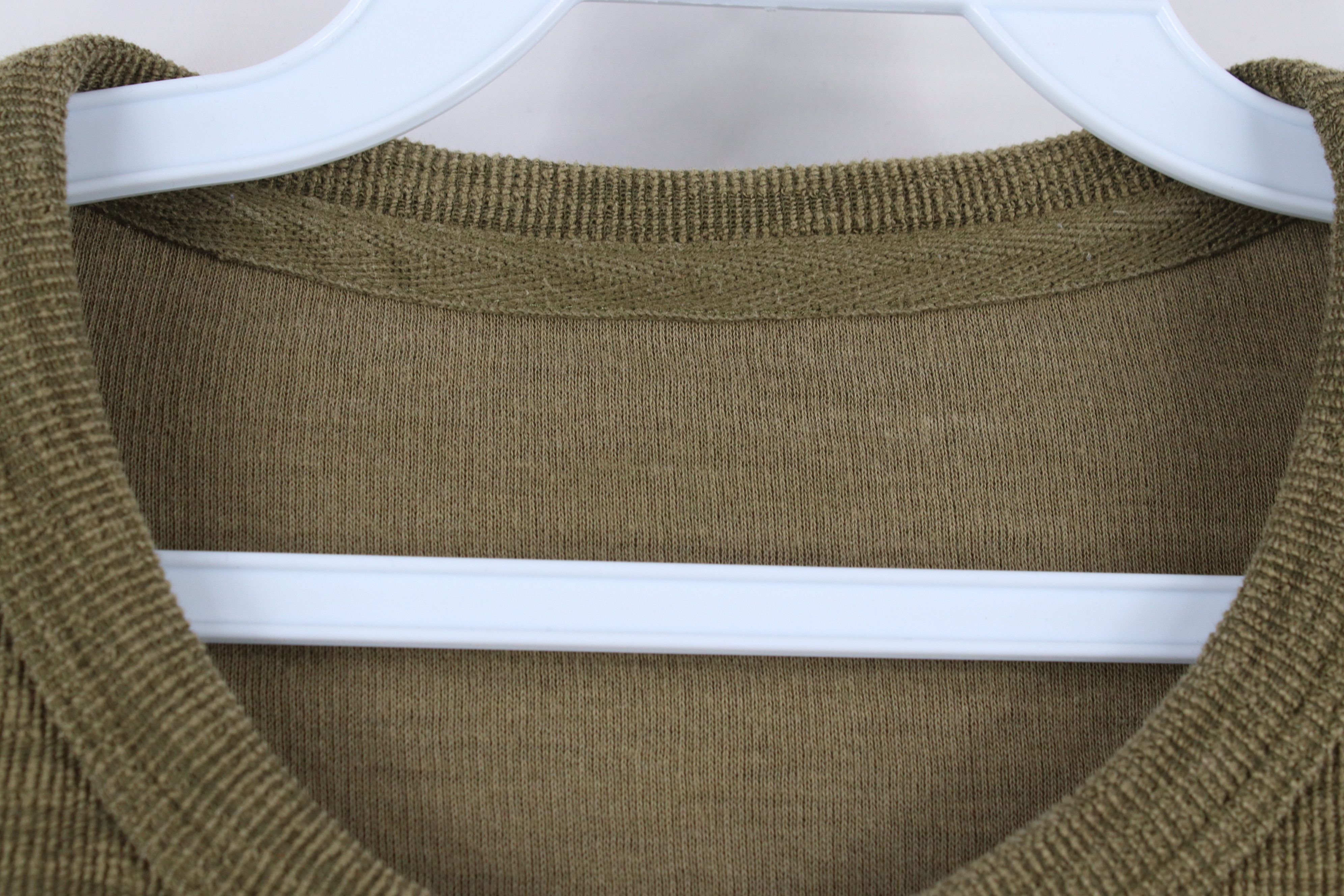 Vintage Vintage 90s Y2K Streetwear Ribbed Long Sleeve Henley T-Shirt Size US L / EU 52-54 / 3 - 7 Thumbnail