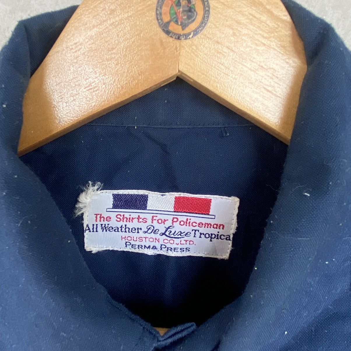 Other Vintage Policeman Uniform Shirt With A Button Up Navy Blue Size US M / EU 48-50 / 2 - 7 Thumbnail