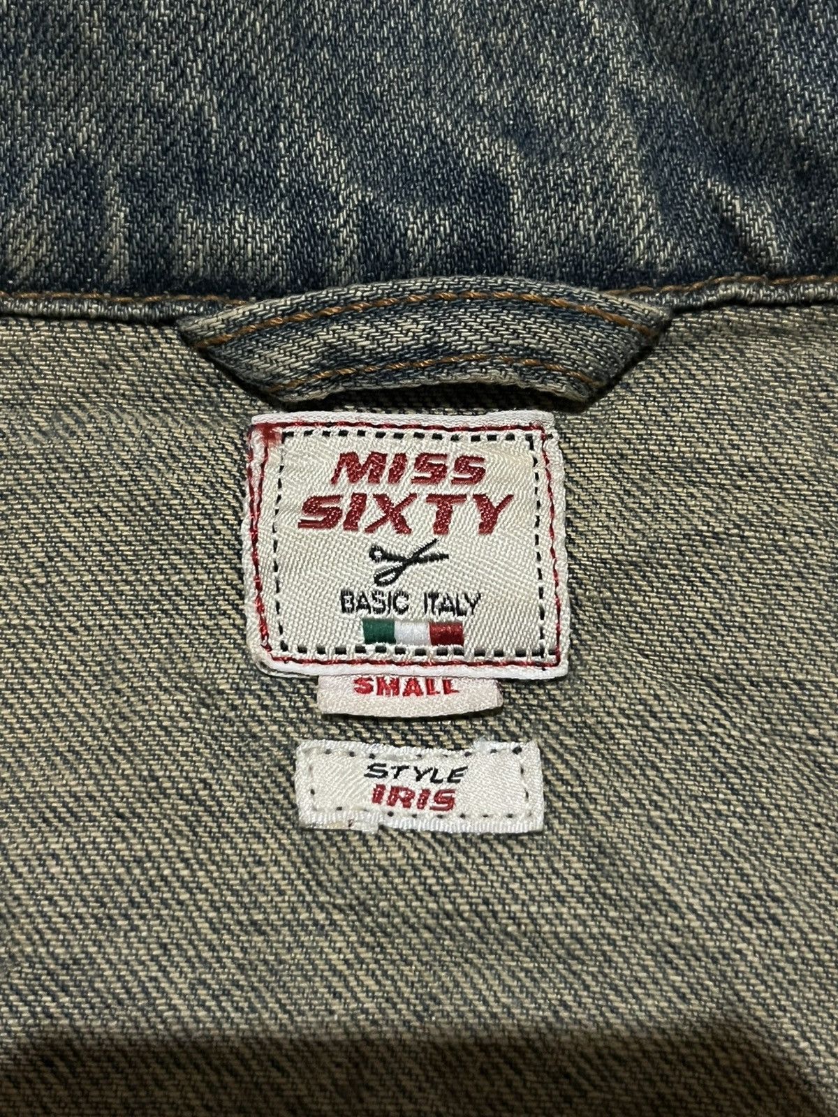 Miss Sixty Vintage Miss Sixty Denim Jacket Size S / US 4 / IT 40 - 7 Thumbnail