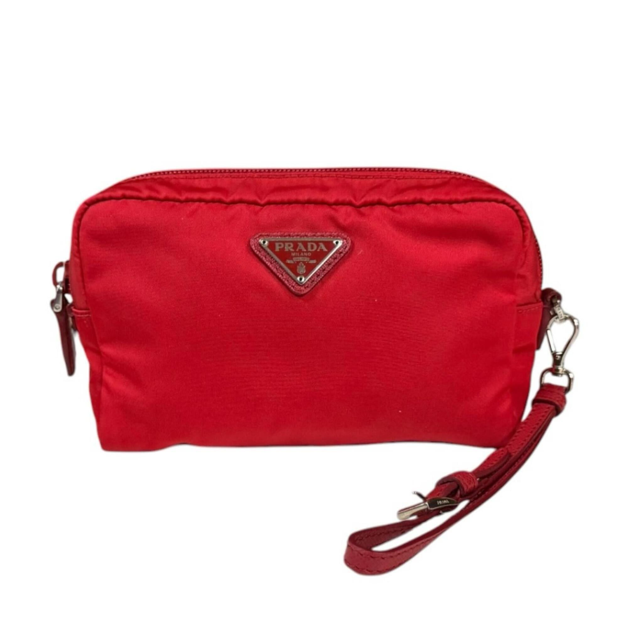 Prada Prada handbag pouch nylon 1NE021 women's PRADA Size ONE SIZE - 1 Thumbnail