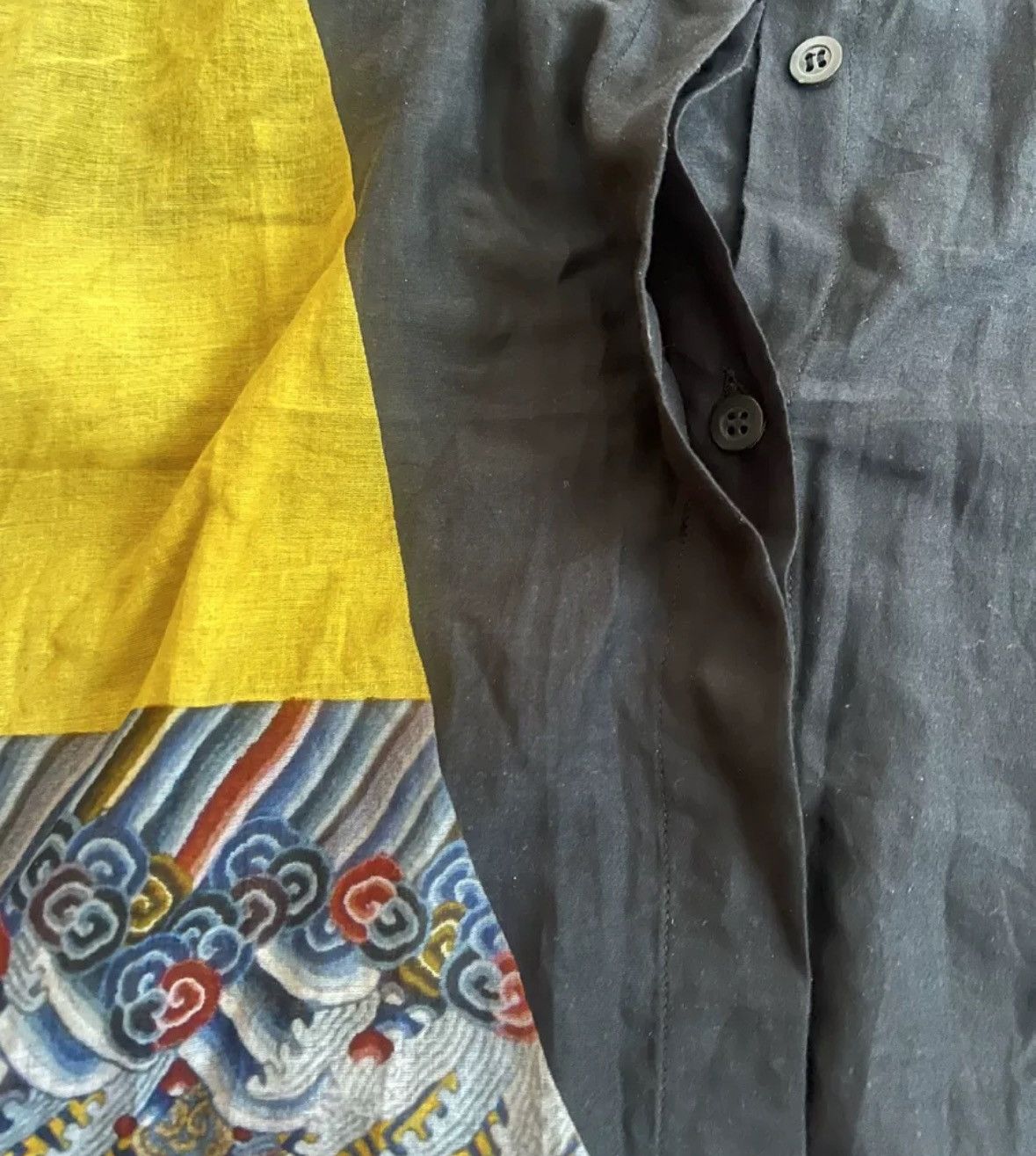 Dries Van Noten Dries van noten Dragon pattern Xiangyun shirt 2412-Nextarrow Size US M / EU 48-50 / 2 - 7 Thumbnail